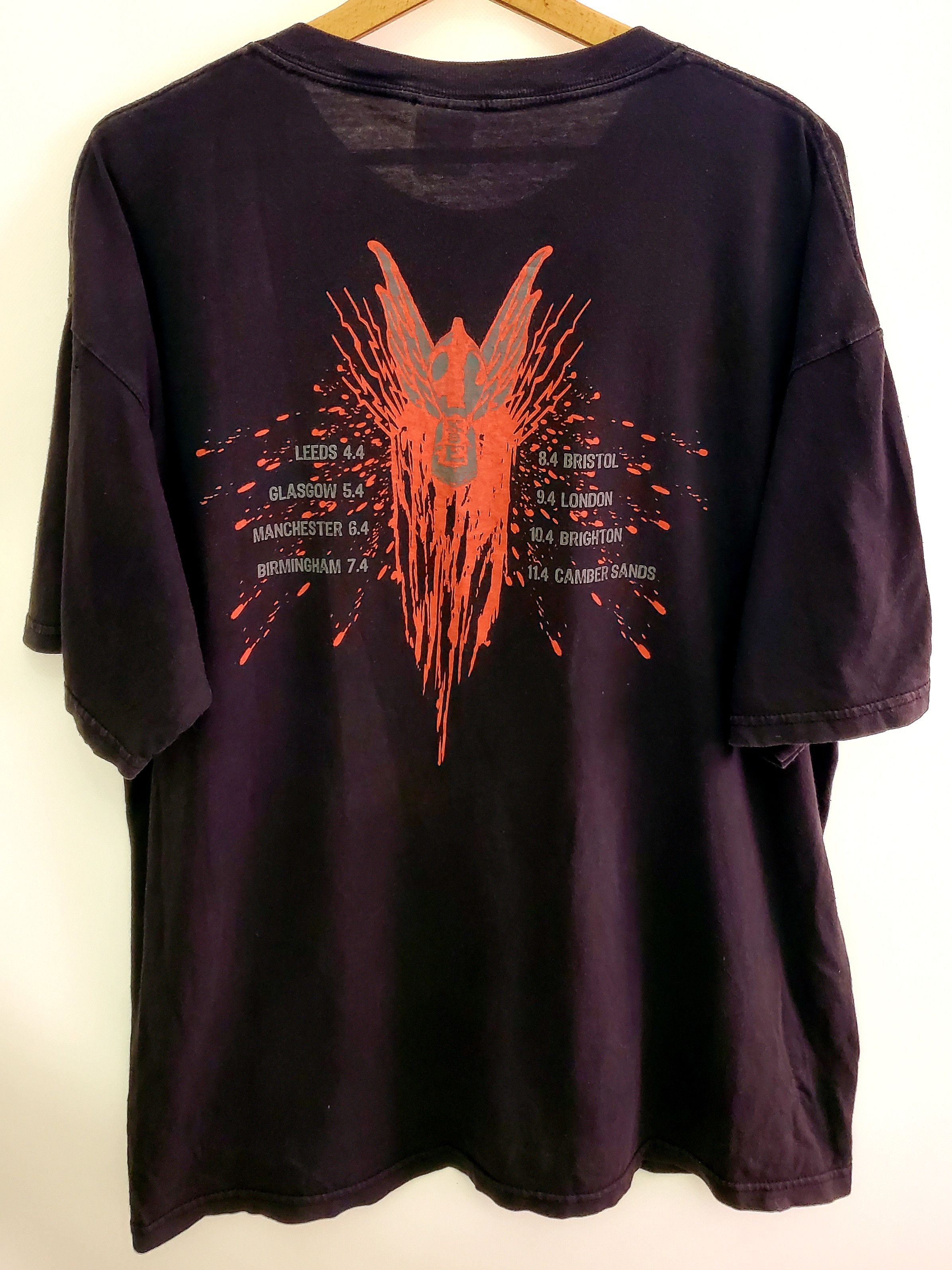 Band Tees × Vintage Crazy Vintage Y2K Grunge Killswitch Engage Metal Band shirt Size US XL / EU 56 / 4 - 2 Thumbnail