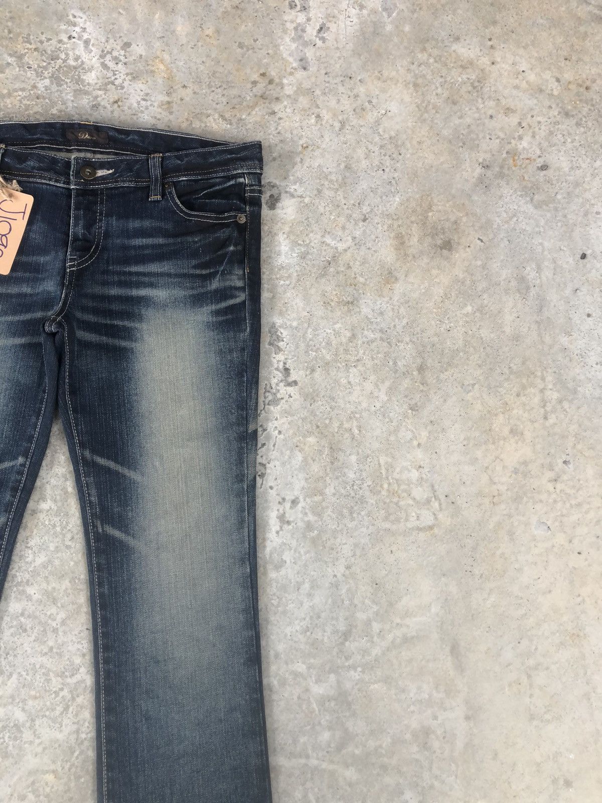 If Six Was Nine Japanese Durer Flared Jeans Distressed Jeans Size US 31 - 5 Thumbnail