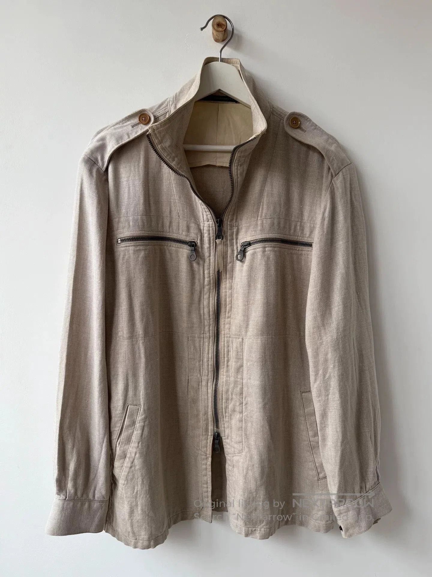 Y's for Men Yohji Yamamoto Y's Men Linen Jacket. Size US M / EU 48-50 / 2 - 2 Thumbnail