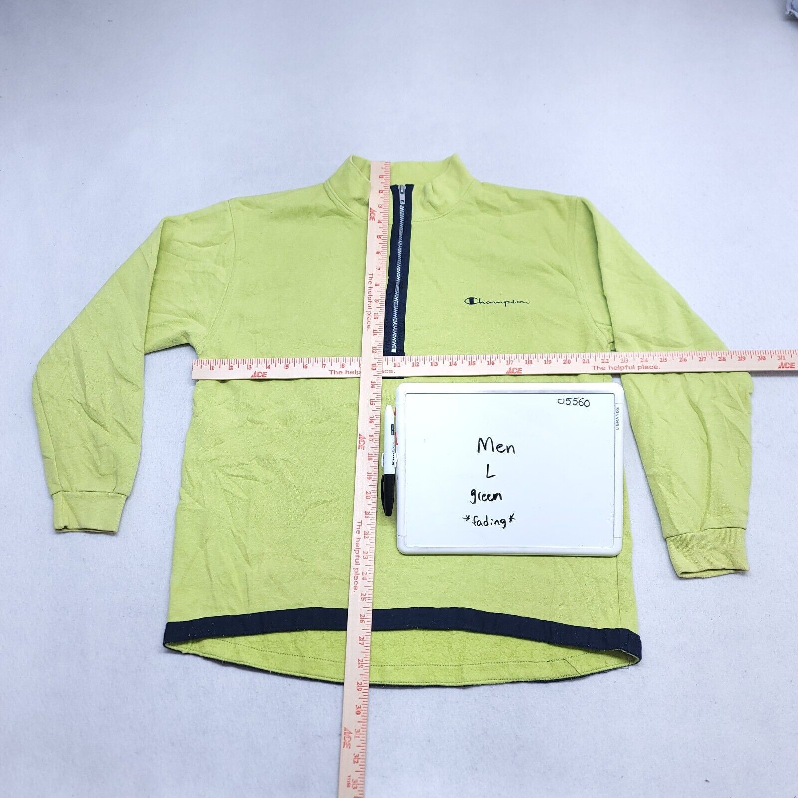 Champion Champion Pullover Outdoor Jacket Mens Size Large L Green Size US L / EU 52-54 / 3 - 6 Thumbnail