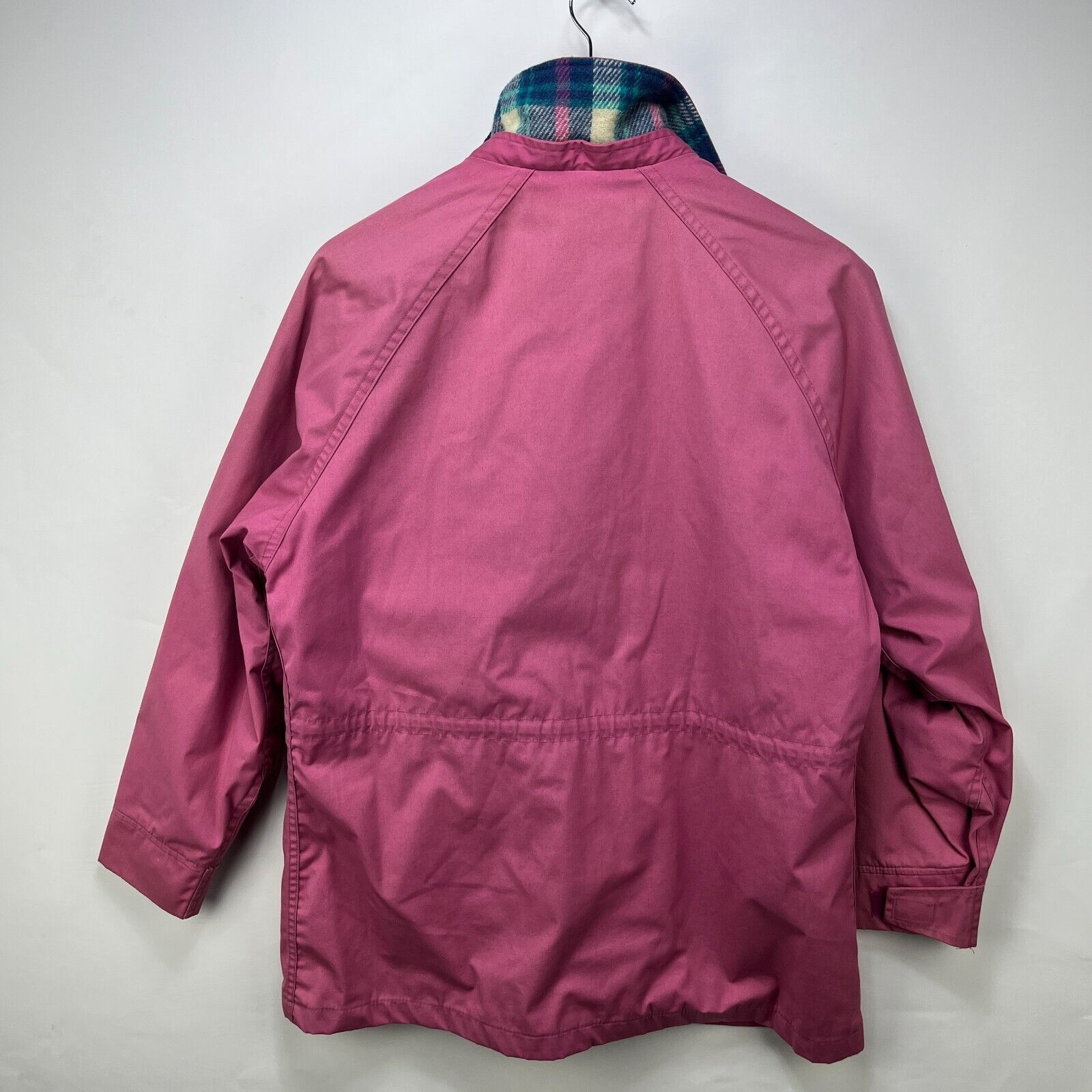 Vintage Vintage 90s Woolrich Plaid Lined USA Pink Jacket Plaid Large Size L / US 10 / IT 46 - 9 Thumbnail