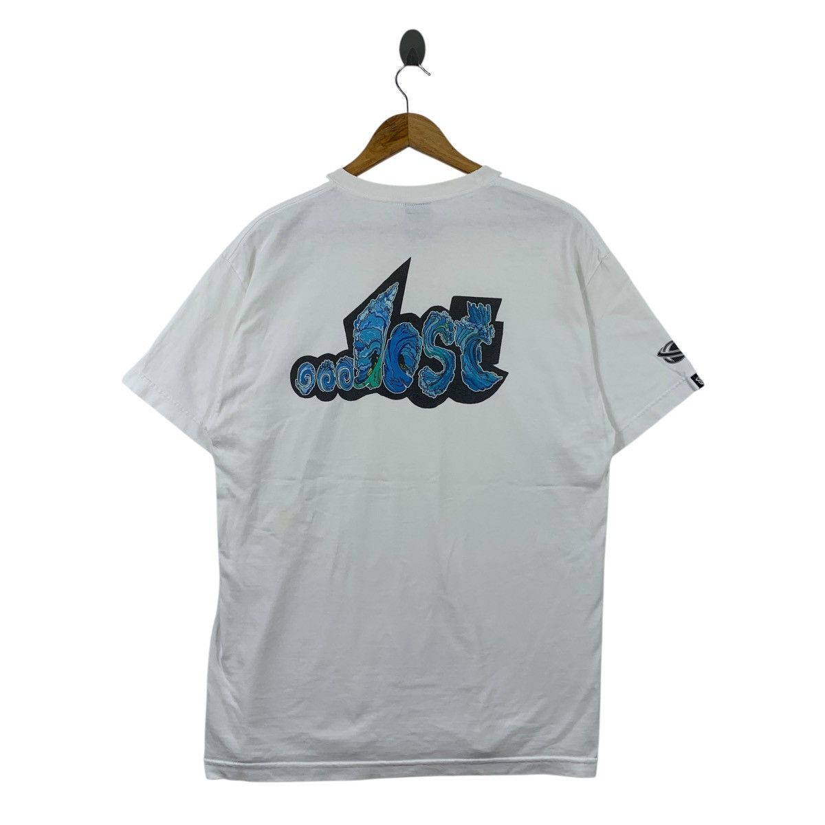 Lost Enterprises × Vintage Vintage 90s LOST Skateboard Streetwear Logo Print Shirt Size US L / EU 52-54 / 3 - 1 Thumbnail