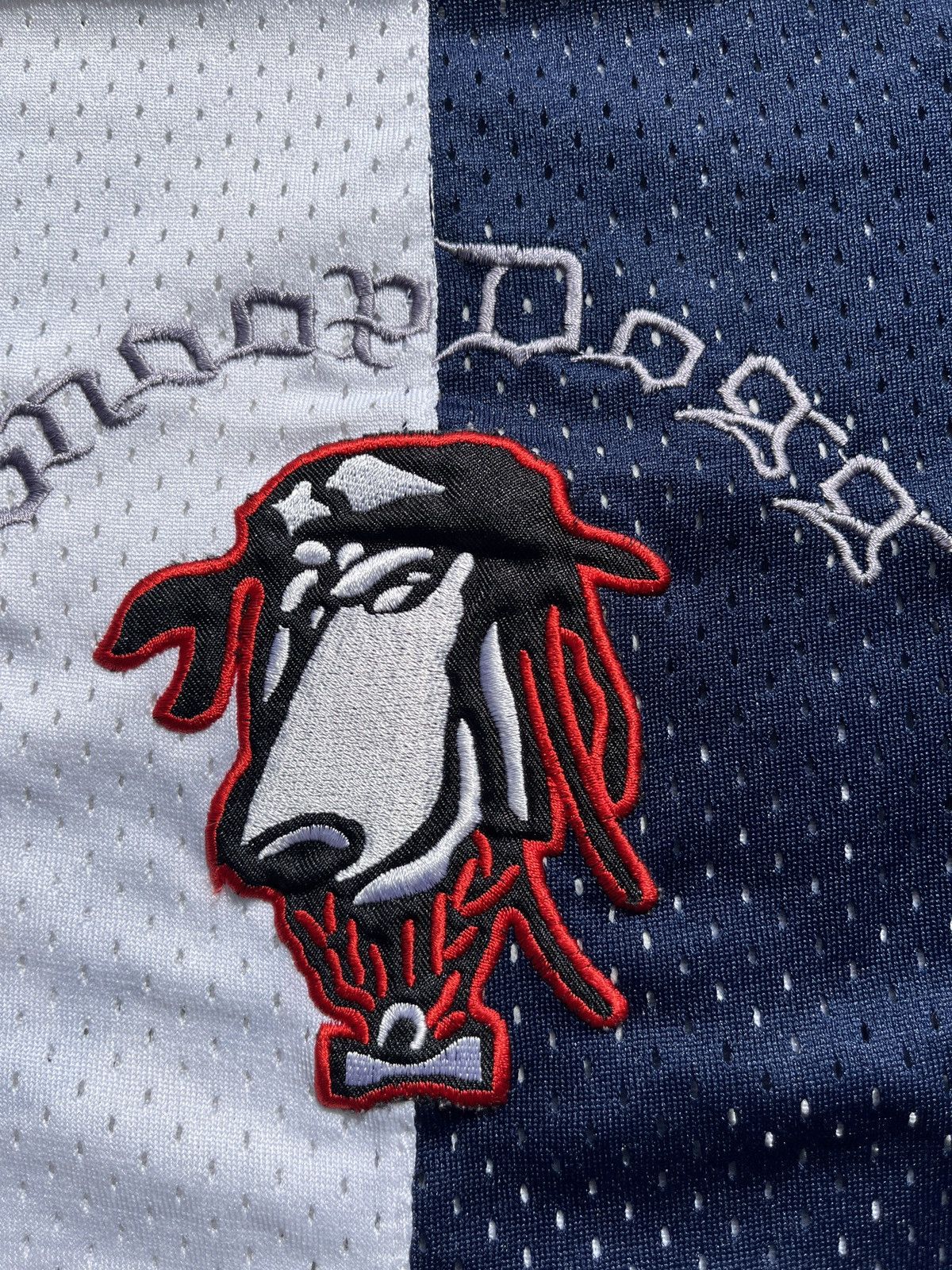Snoop Dogg White & Navy Blue Snoop Dogg Jersey Early 2000s - Rare Find Size US L / EU 52-54 / 3 - 2 Thumbnail