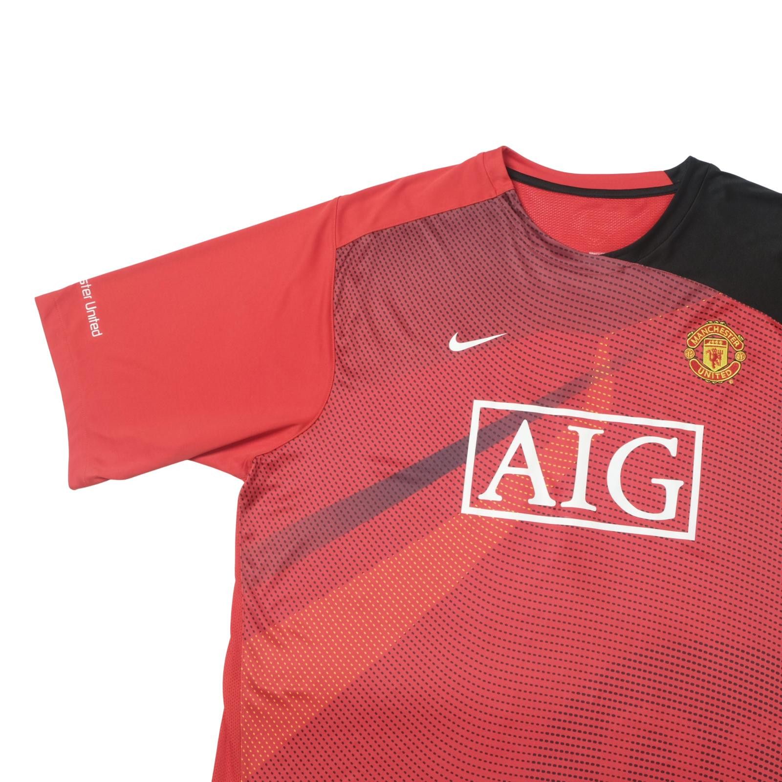 Nike 2008/09 Manchester United Training Shirt Nike (XXL) Size US XXL / EU 58 / 5 - 3 Thumbnail