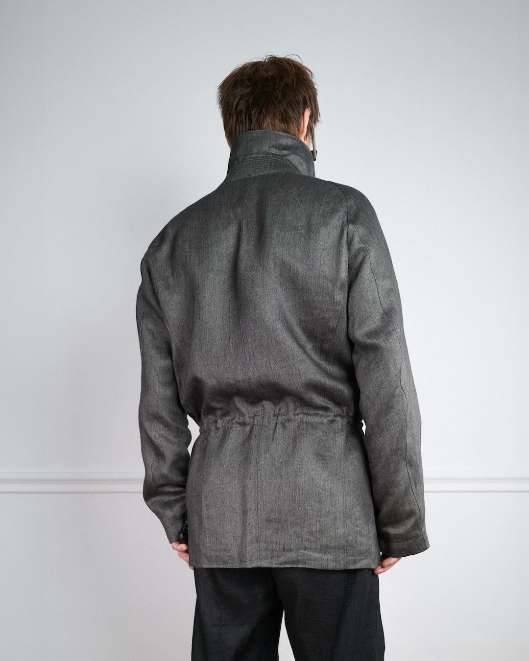 Individual Sentiments NKTRMNV LINEN CHORE JACKET Size US L / EU 52-54 / 3 - 10 Thumbnail