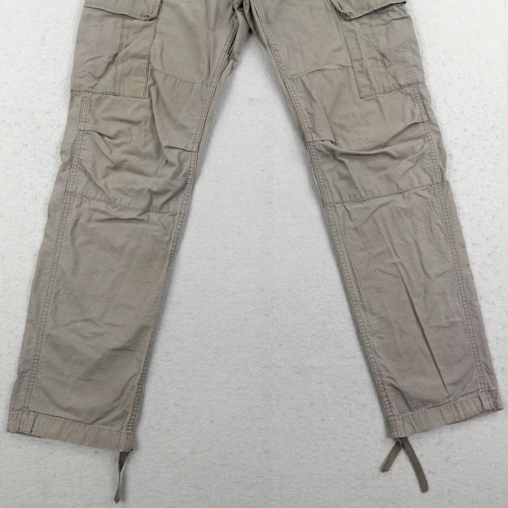 Carhartt Carhartt Gray Cargo Pants Mens 34x31 Adjustable Waist Utility Workwear Size US 34 / EU 50 - 3 Thumbnail