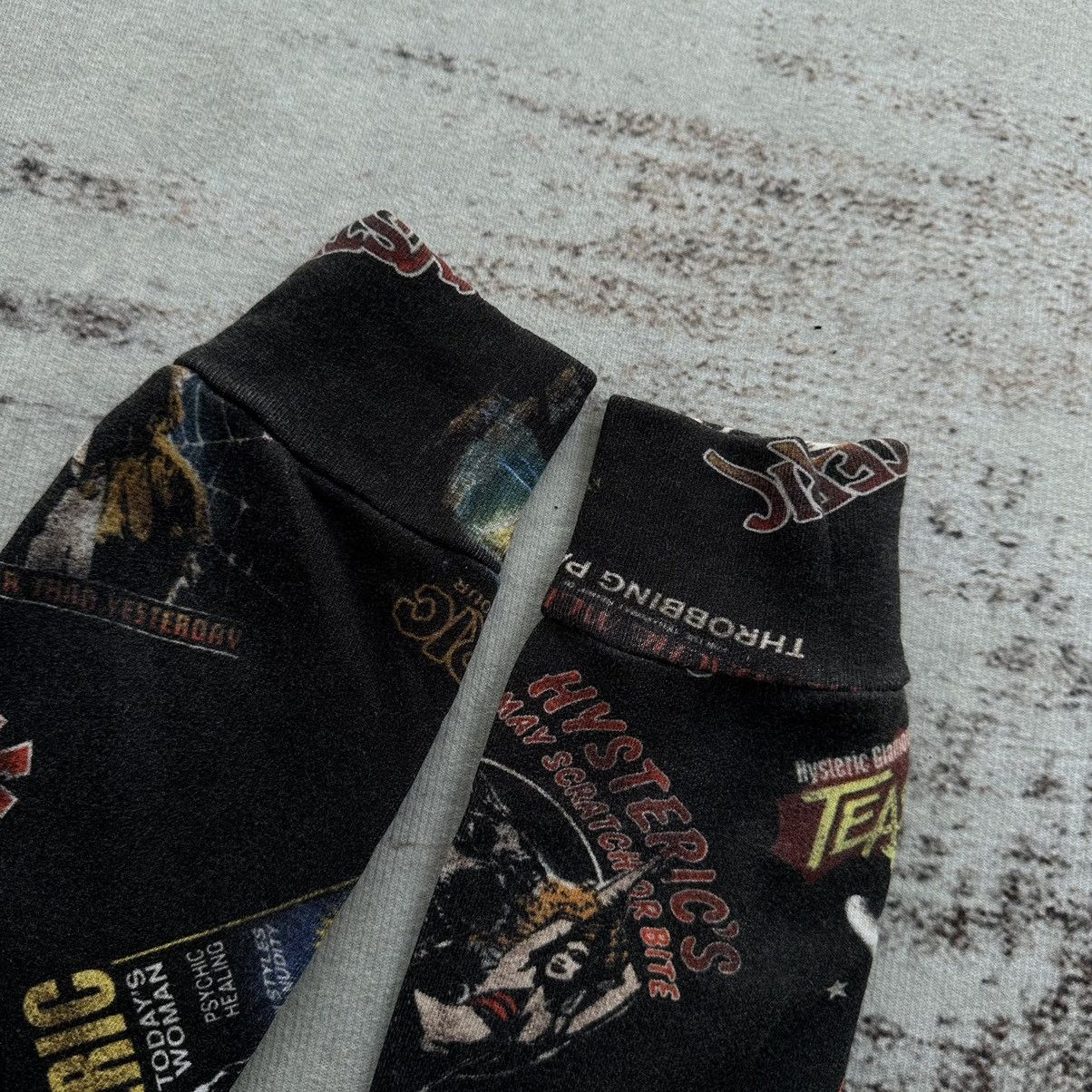Hysteric Glamour HYSTERIC GLAMOUR ALL OVER GRAPHIC FULL PRINT ZIP HOODIE RARE Size US XS / EU 42 / 0 - 15 Thumbnail