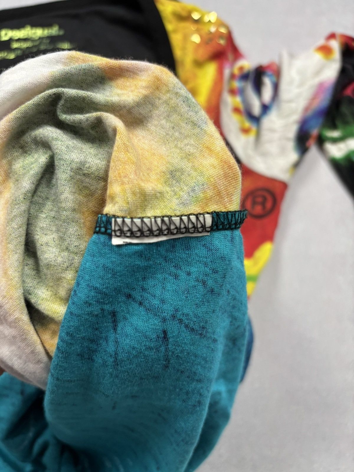 Desigual Desigual x Cirque du Soleil Graphic Longsleeve Top Y2K Rare Size M / US 6-8 / IT 42-44 - 9 Thumbnail