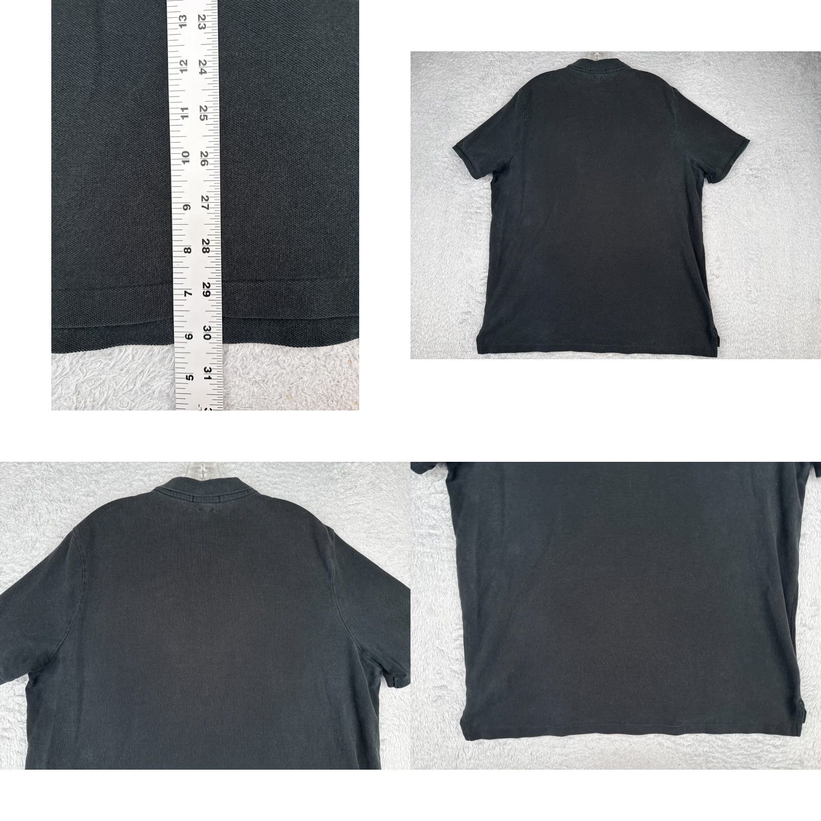 Ralph Lauren Polo Ralph Lauren Polo Shirt Men Extra Large Black 100% Cotton Classic Fit XL Black Polo Shirt Men Ralph Lauren Size US XL / EU 56 / 4 - 9 Thumbnail