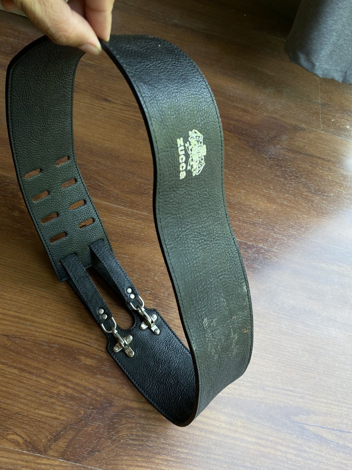 Zucca Zucca 2 buckle belt Size ONE SIZE - 9 Thumbnail