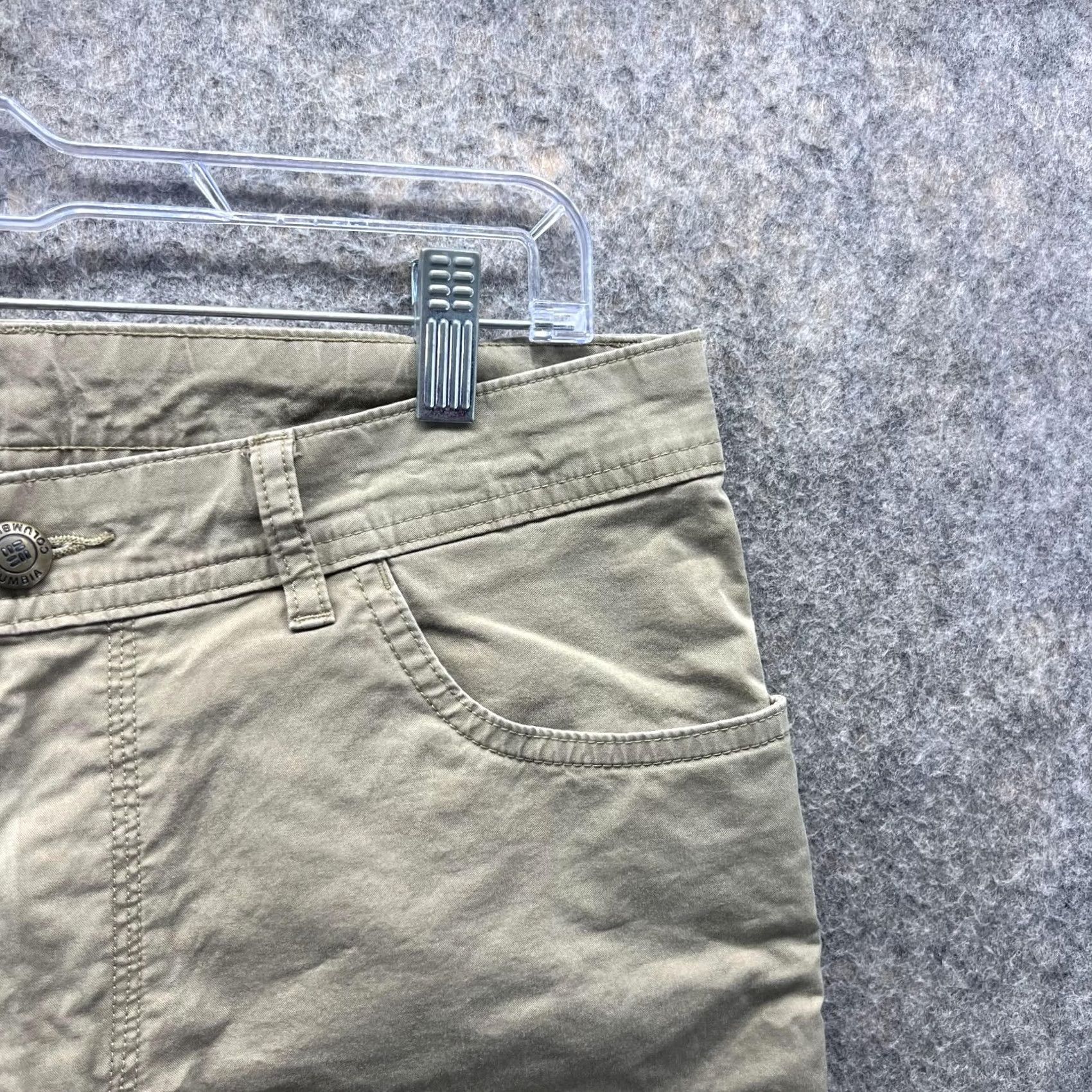 Vintage Columbia Pants Men 34x30 Chino Flat Front Beige Cotton Vintage No Size US 34 / EU 50 - 4 Thumbnail