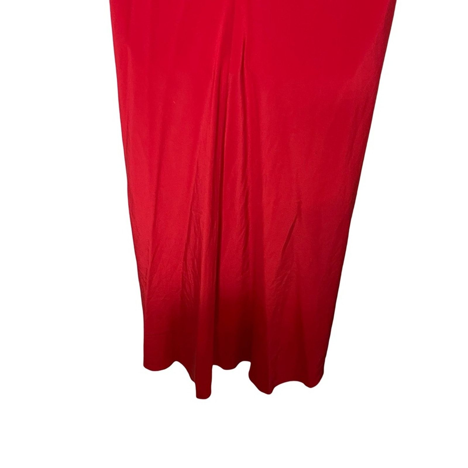 Yigal Azrouel Yigal Azrouel Red Cold Shoulder Maxi Dress sz 8 Size M / US 6-8 / IT 42-44 - 10 Thumbnail