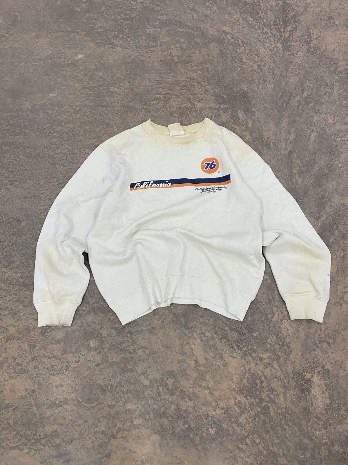 Vintage 1990s -Vintage Union 76 Lubricants Sweater Size US L / EU 52-54 / 3 - 2 Thumbnail