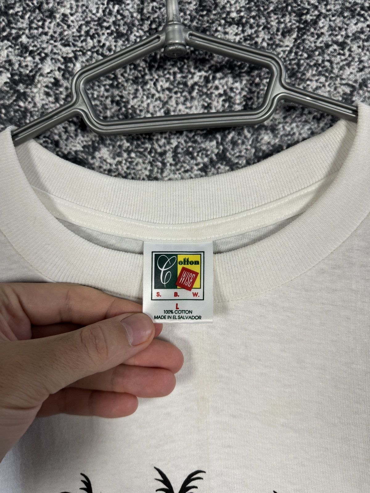 Vintage Men’s Hawaii Waikiki Vintage T-Shirt Big Logo Palm Size L Size US L / EU 52-54 / 3 - 7 Thumbnail