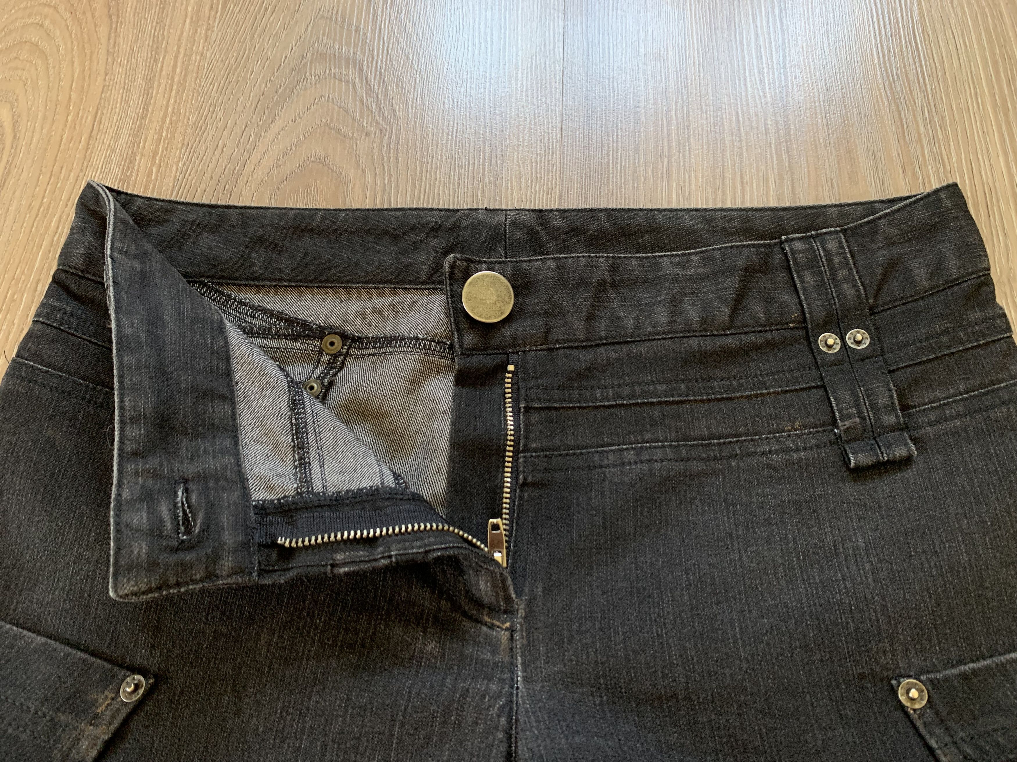 Designer × Handmade Designer Iryna Duch Women’s Handmade Zip Beads Jeans Size 30" / US 8 / IT 44 - 5 Thumbnail