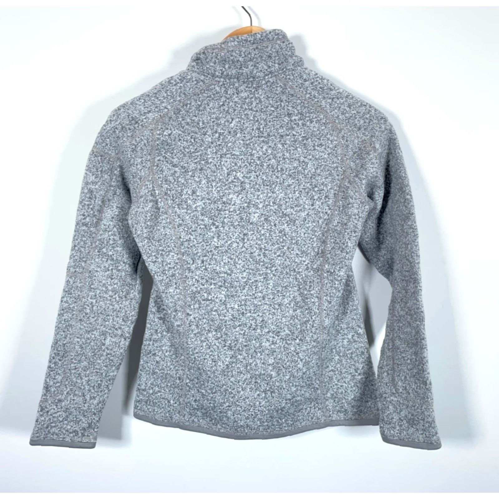 Patagonia Patagonia Better Sweater Women's Small Gray 1/4 Zip Fleece Pullover Jacket Obsolete: No Size S / US 4 / IT 40 - 2 Thumbnail