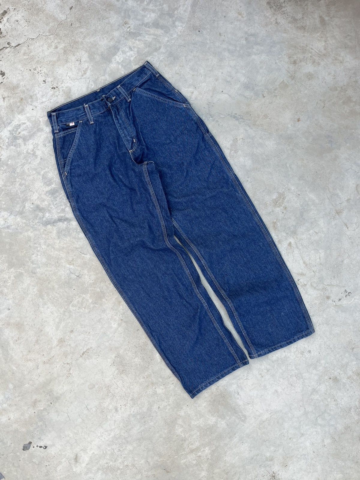 Carhartt FLAME RESISTANT CARHARTT DENIM 🔥 Size US 32 / EU 48 - 3 Thumbnail