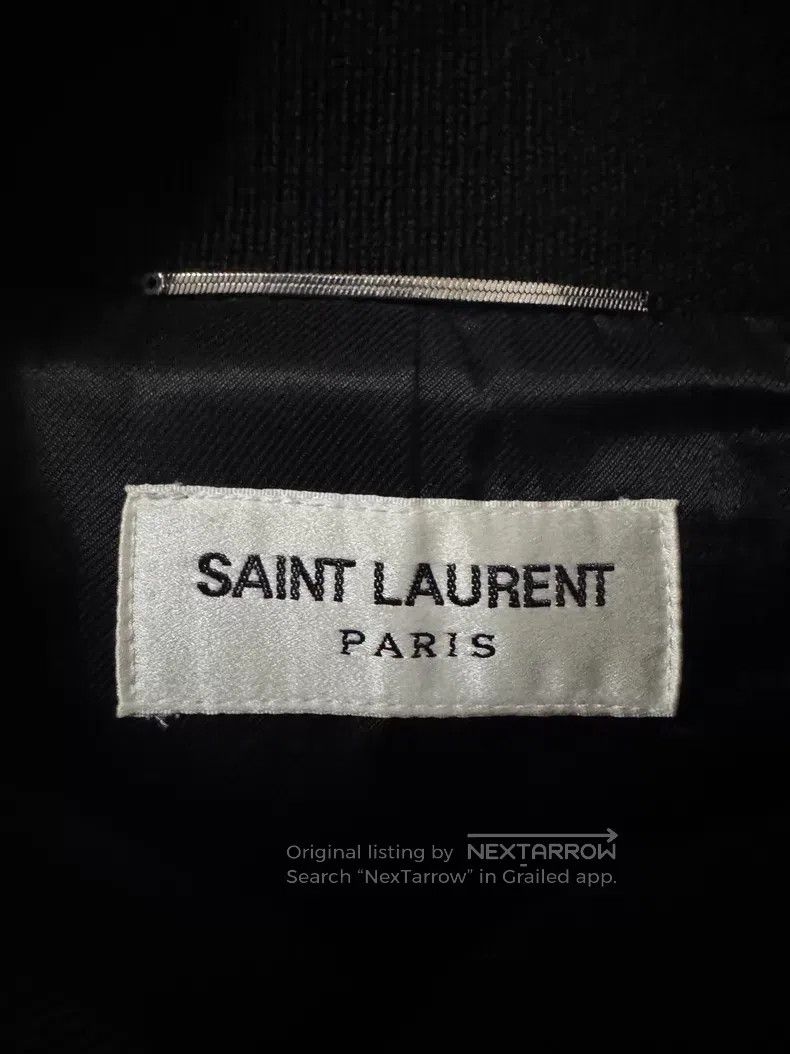 Saint Laurent Paris Saint Laurent Paris Patchwork Single-Row Black and White B Size US M / EU 48-50 / 2 - 6 Thumbnail