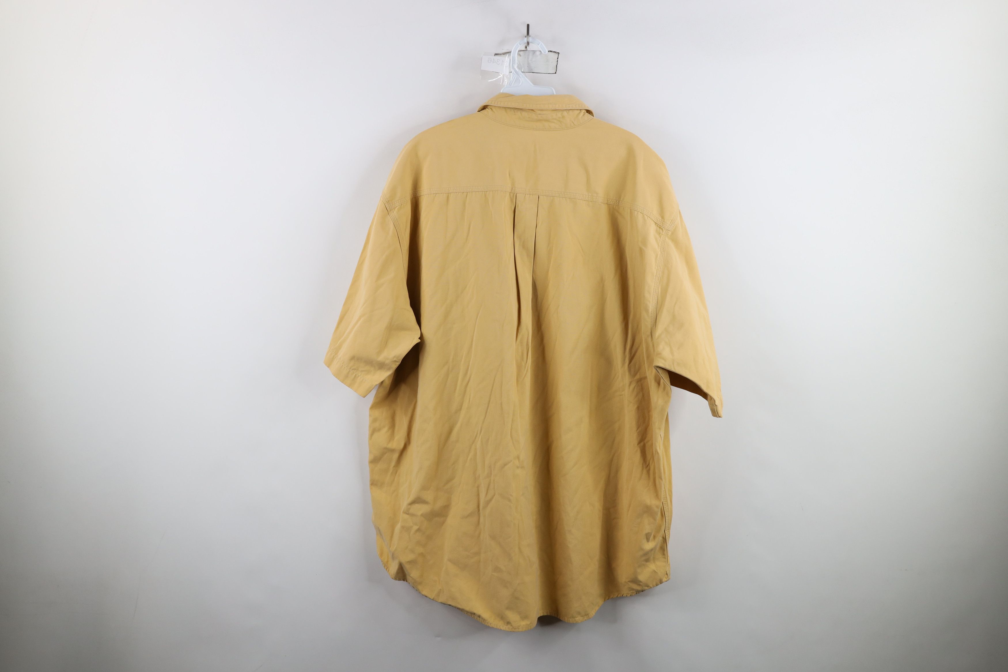 Carhartt × Vintage Vintage Carhartt Heavyweight Short Sleeve Collared Shirt Size US XL / EU 56 / 4 - 12 Thumbnail