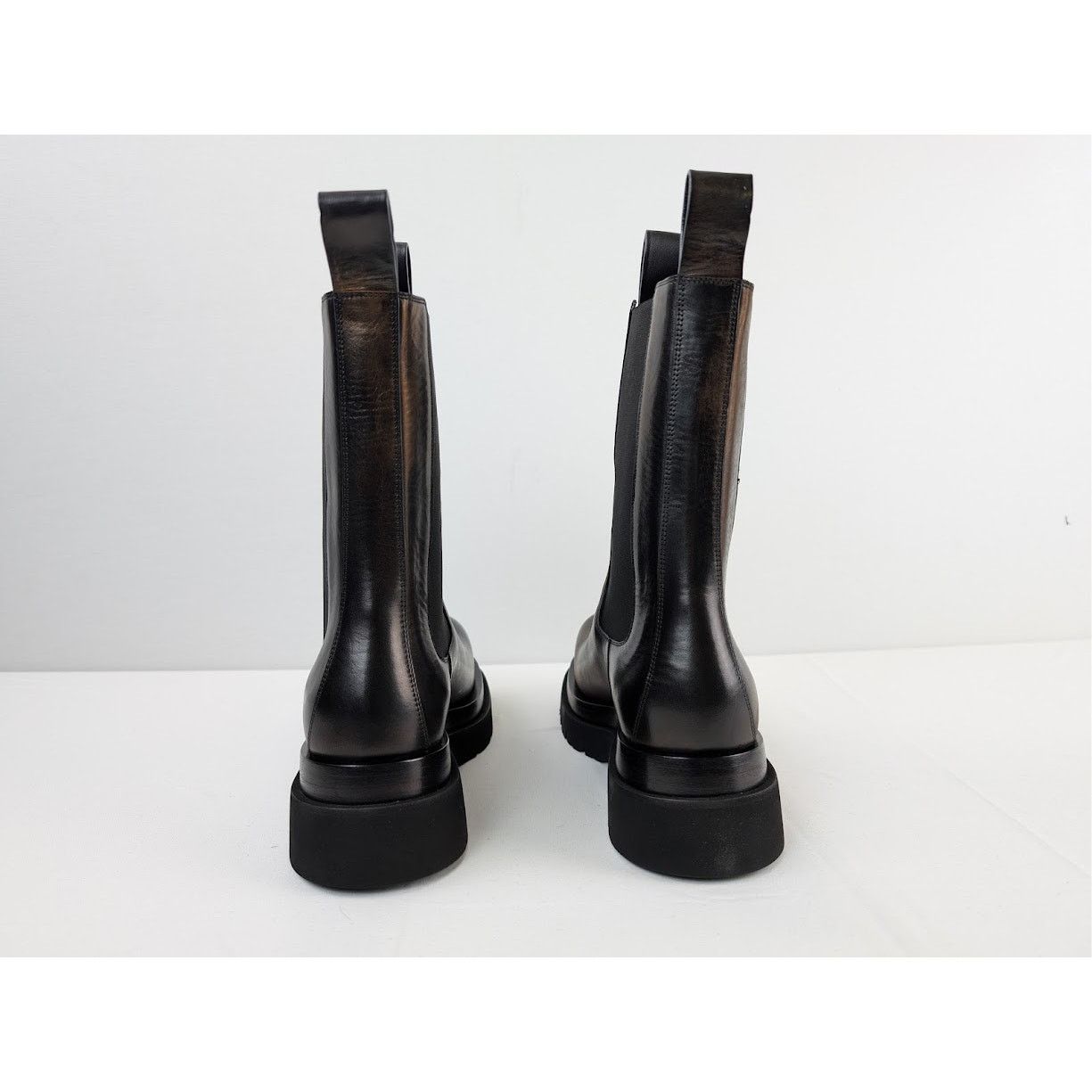 Bottega Veneta o1rshd1 Q:2 / Lug Boots in Ebony Size US 9 / EU 42 - 10 Thumbnail