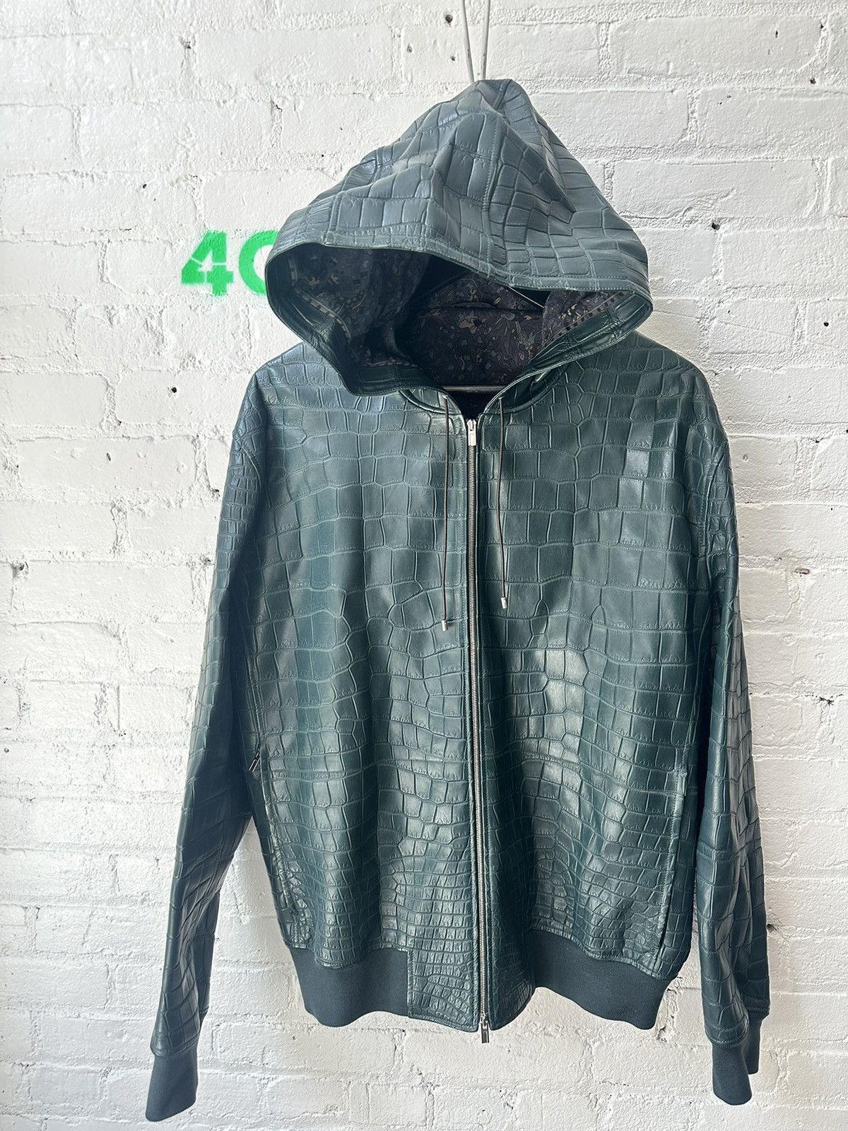 Hermes HERMES 1/1 CROC JACKET $350K 4Gseller Size US L / EU 52-54 / 3 - 5 Thumbnail