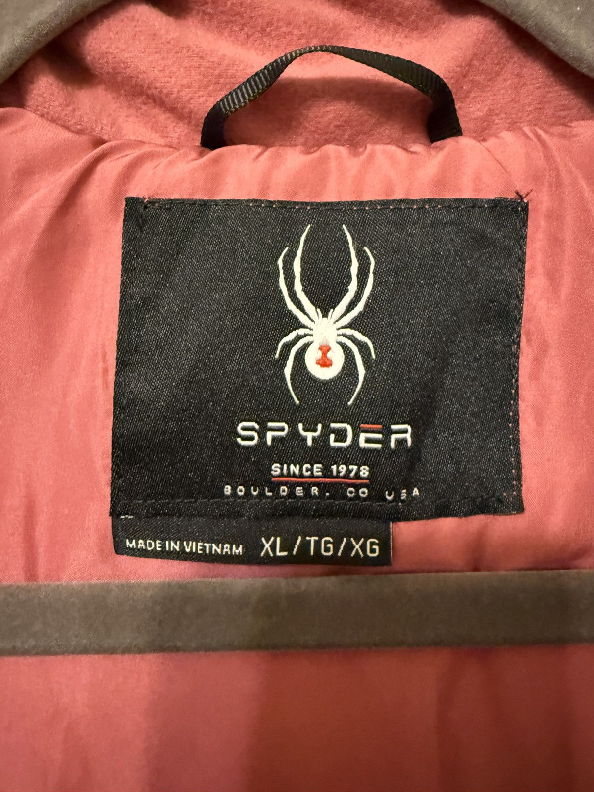 Spyder Spyder Womens Long pink puffer parka coat Size XL / US 12-14 / IT 48-50 - 2 Thumbnail