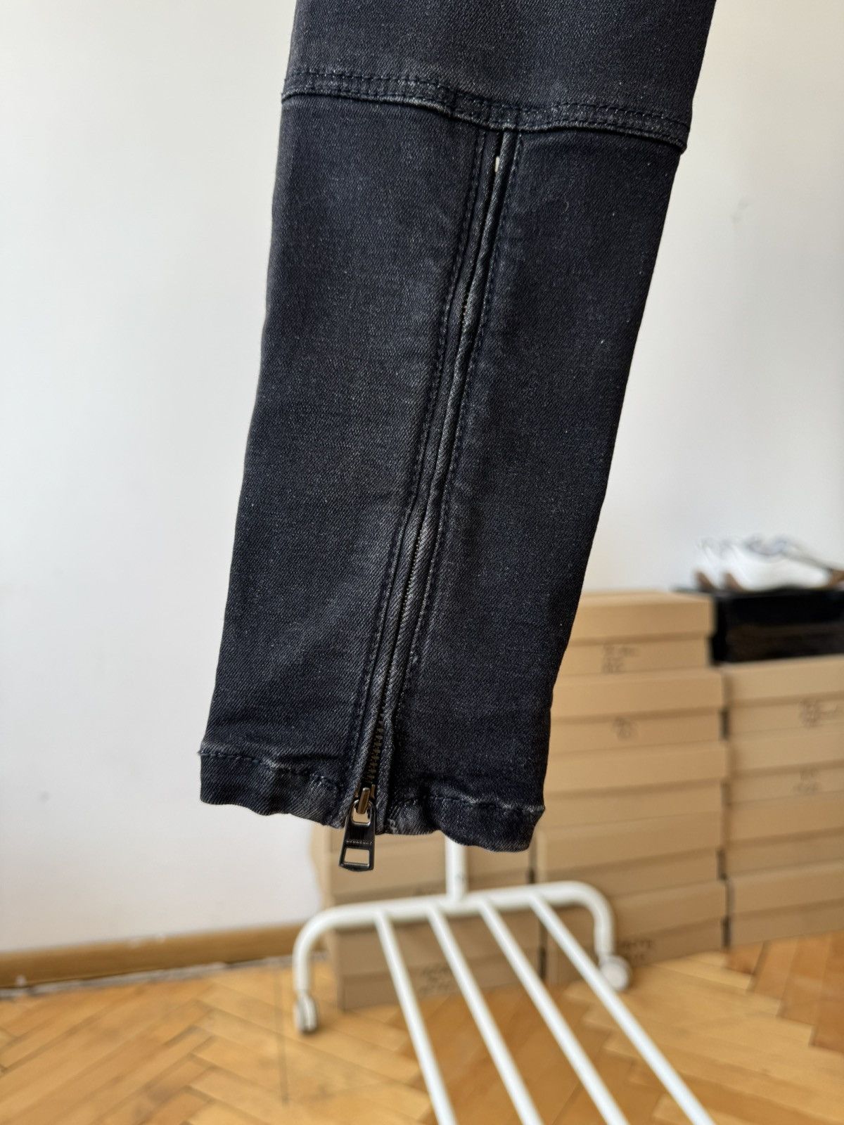 Burberry × Vintage Burberry Brit Avant Garde Denim Pants Size 27" / US 4 / IT 40 - 8 Thumbnail