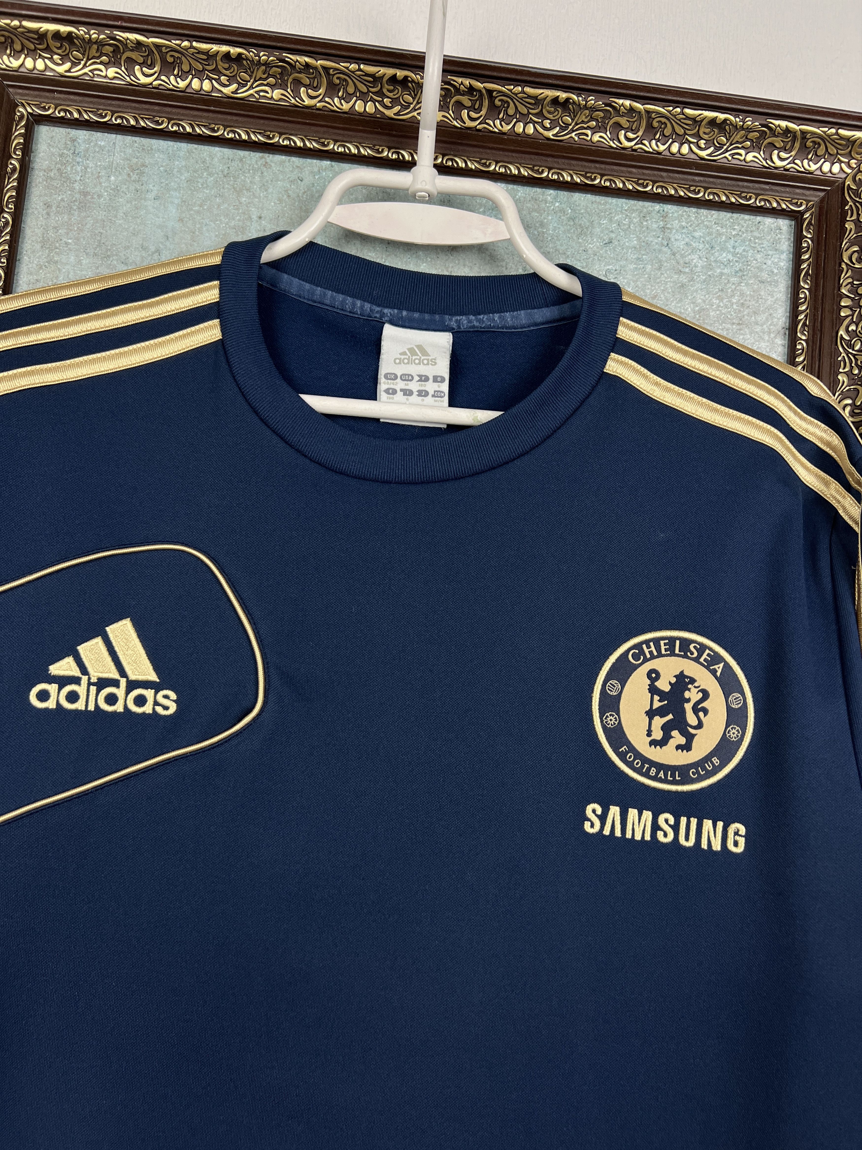 Adidas Adidas Chelsea Football Sweatshirt Soccer Jacket Rare Size US M / EU 48-50 / 2 - 3 Thumbnail