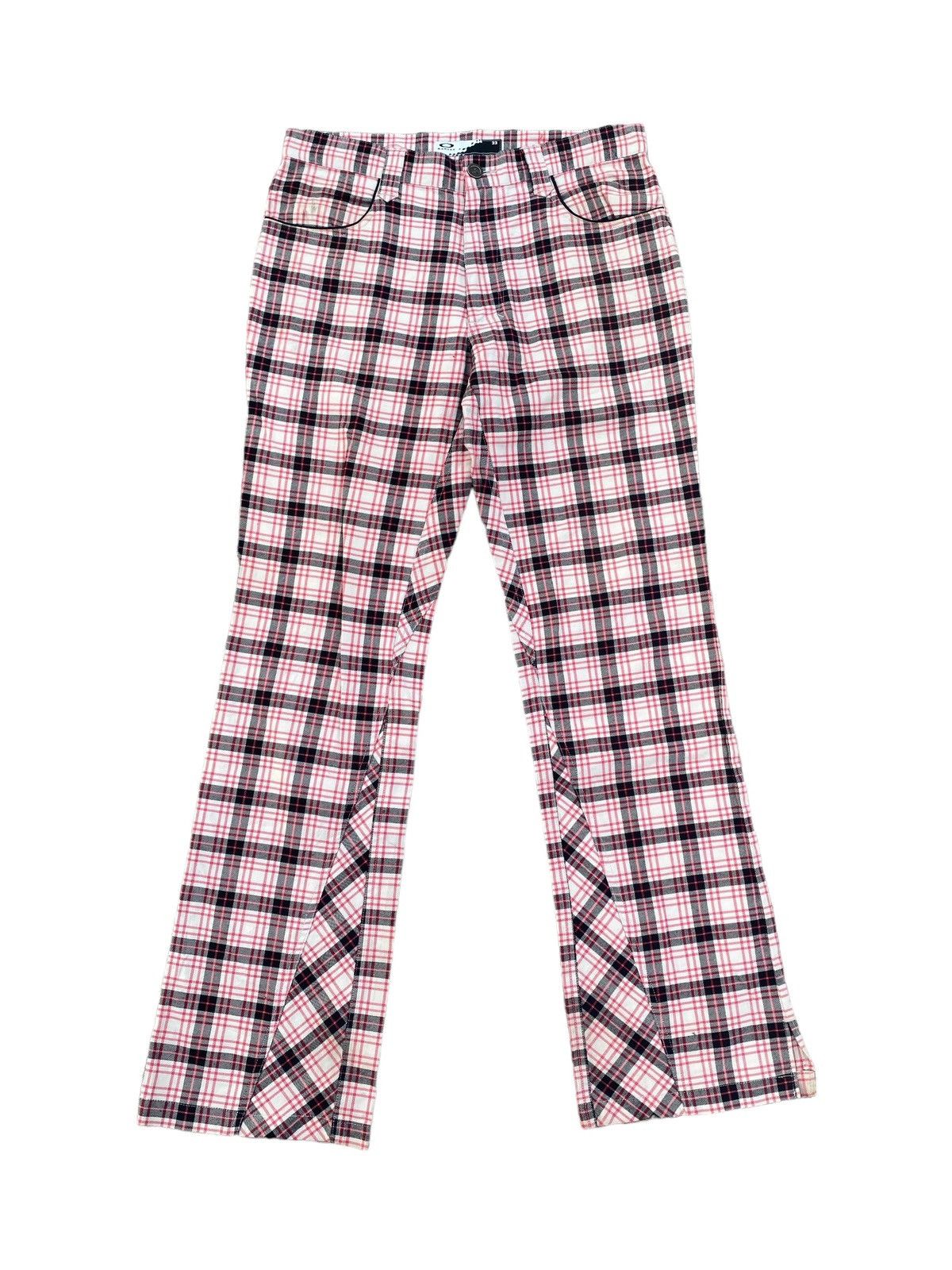 Oakley BlackPink Checkered Flare Size US 33 - 4 Thumbnail