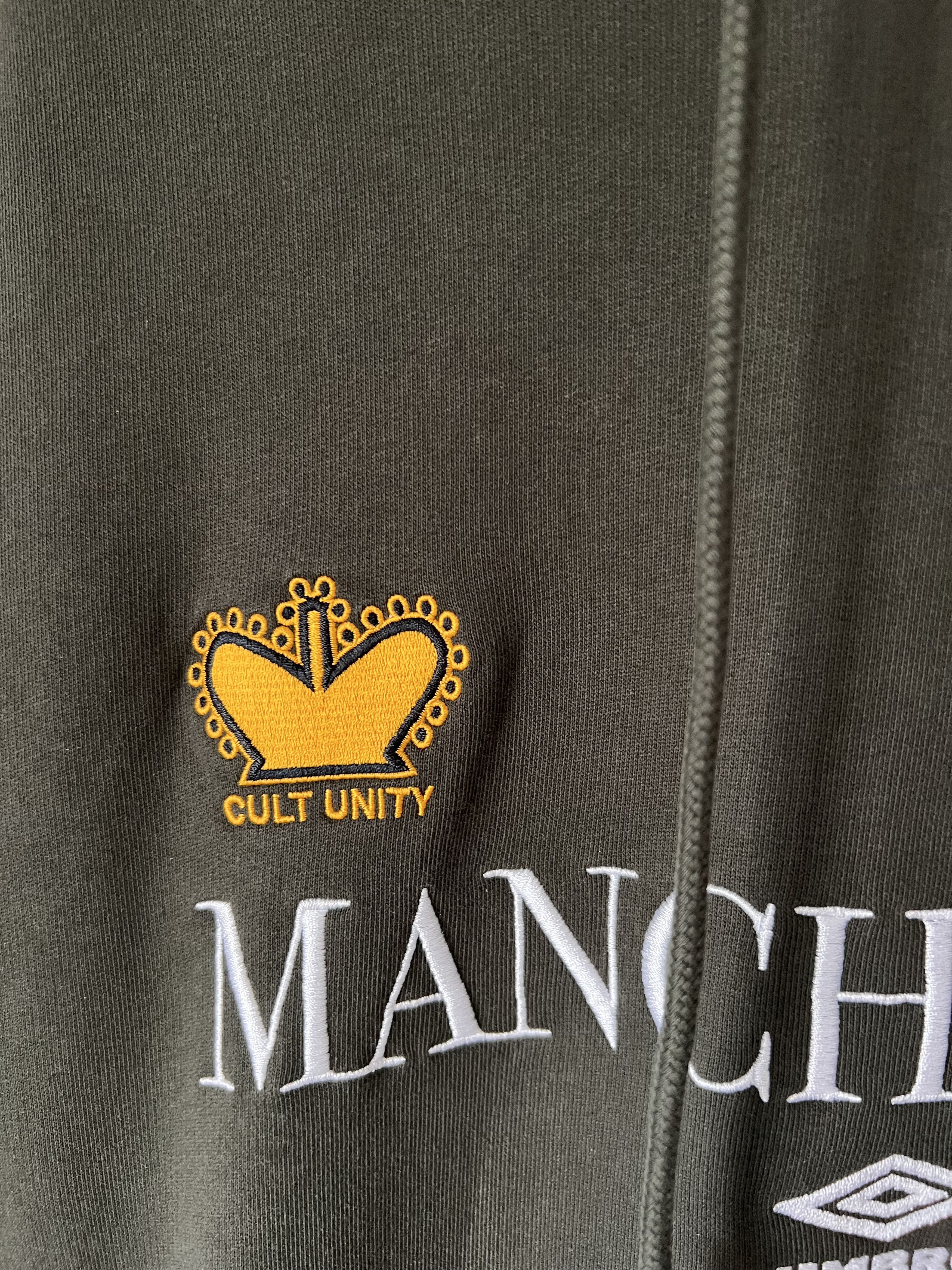 Slam Jam × Umbro Umbro Penalty Culture Manchester Mask Hoodie in Black Size US L / EU 52-54 / 3 - 4 Thumbnail