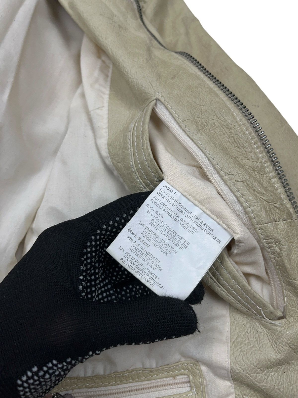 Japanese Brand Vintage Multi Pocket Leather Jacket D&G Style Japanese Size US L / EU 52-54 / 3 - 12 Thumbnail