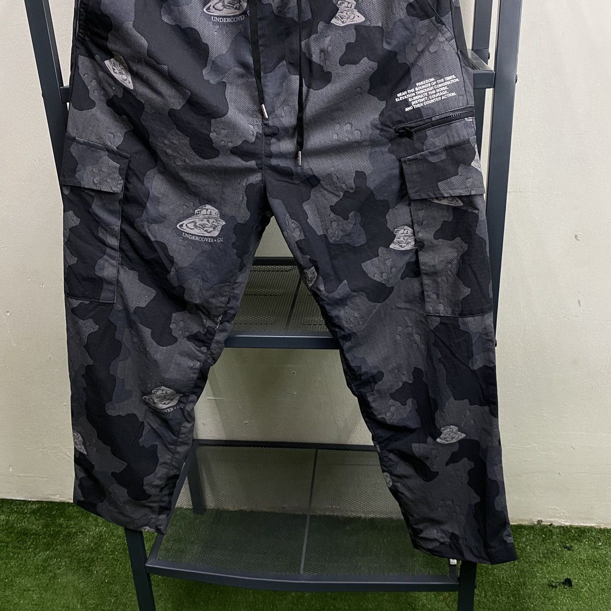Jun Takahashi Undercover X GU Military UFO Camouflage Cargo Pants Size US 29 - 4 Thumbnail