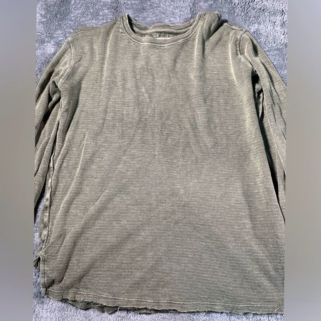 Vintage We the Free We The Free People Long Sleeve Large Green T-Shirt Women L Regular Green We the Free People Long Sleeve Shirt Womens L Green Size L / US 10 / IT 46 - 2 Thumbnail