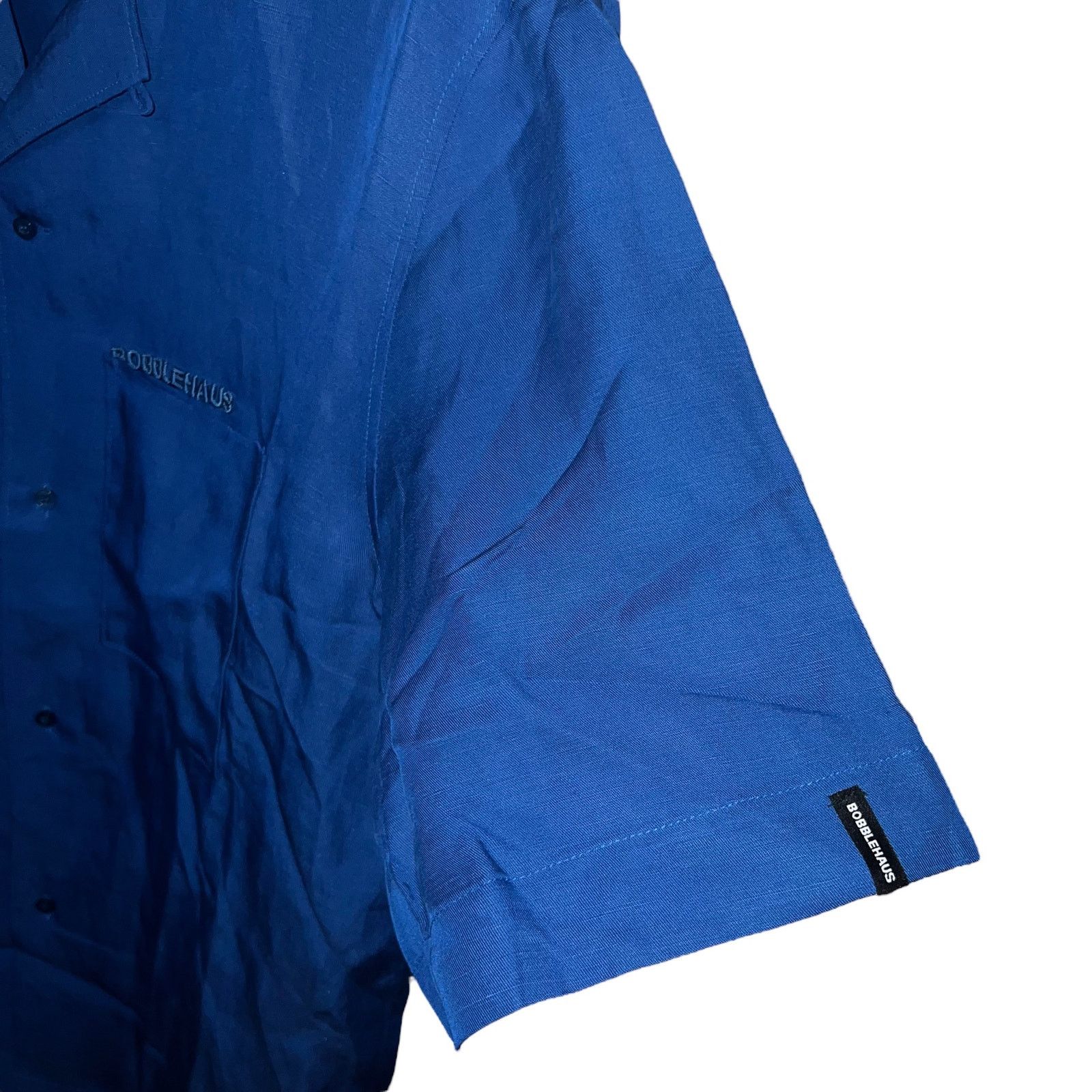 Other BOBBLEHAUS Royal Blue Oversized Button Up Shirt Unisex Size US L / EU 52-54 / 3 - 7 Thumbnail