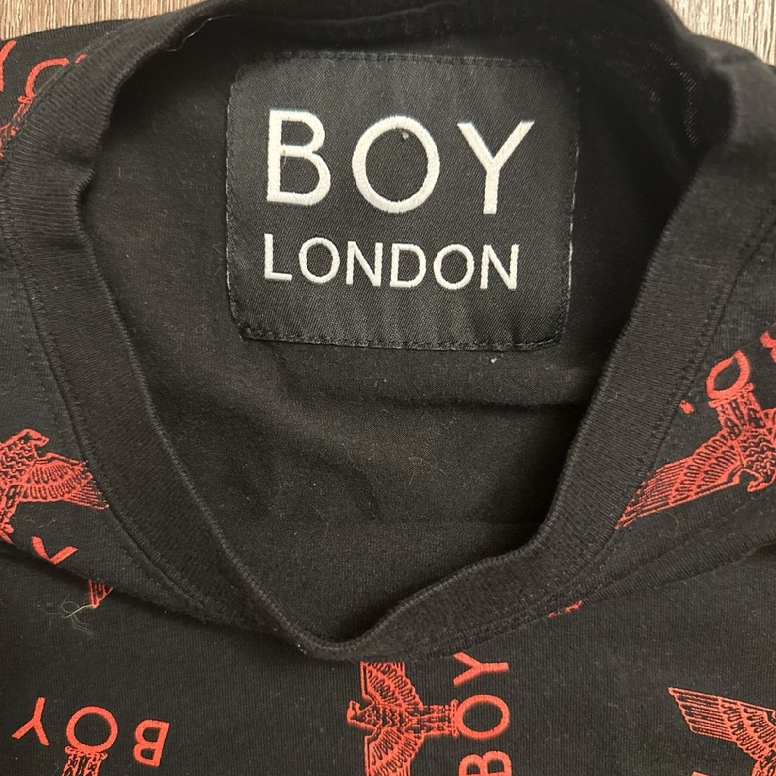 Boy London Y2K Boy London Black and Red Graphic Men's Shirt Size US M / EU 48-50 / 2 - 3 Thumbnail