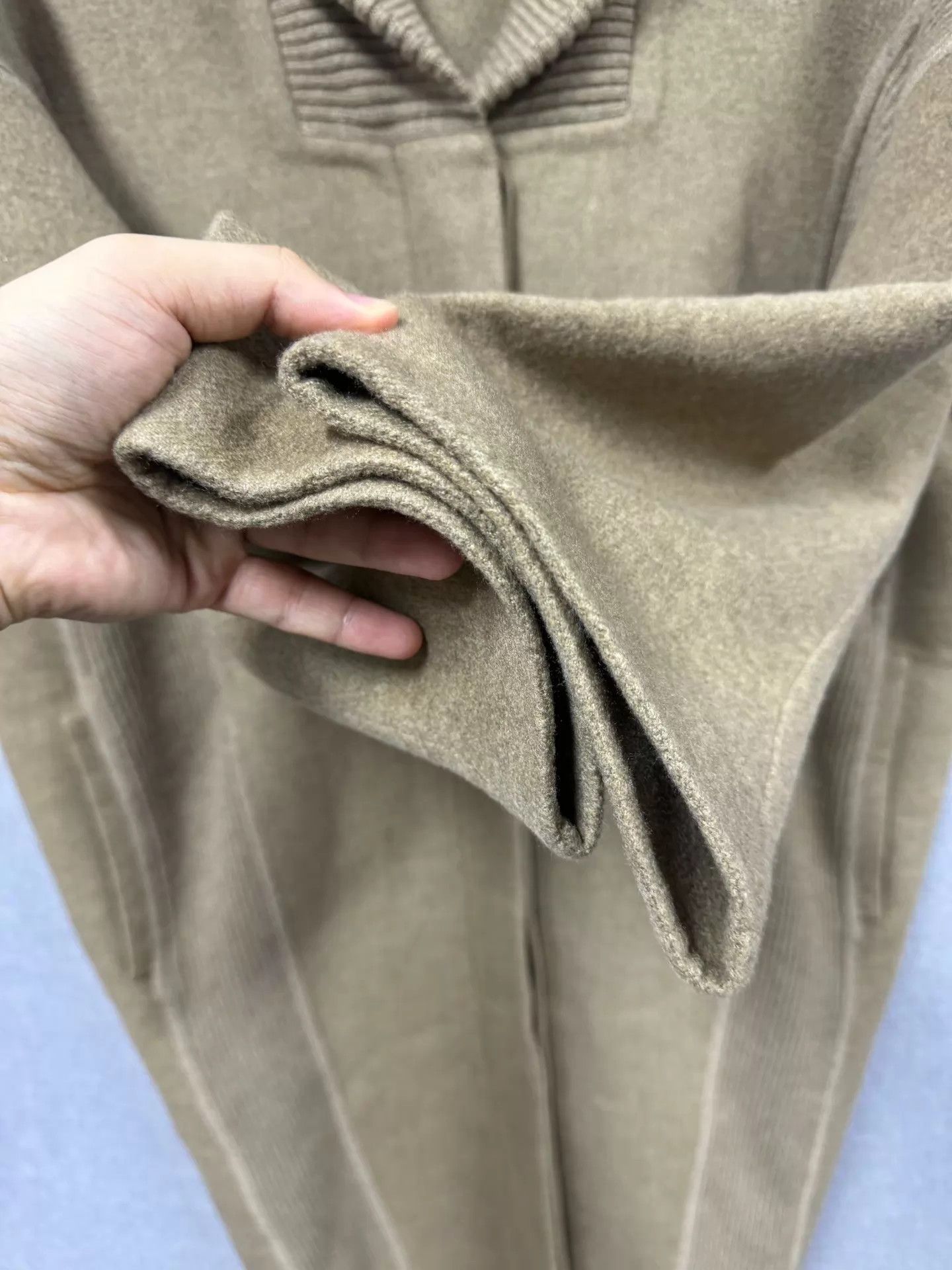 Hermes Hermès Camel & Leather Oversized Coat Size 34 Size XS / US 0-2 / IT 36-38 - 6 Thumbnail
