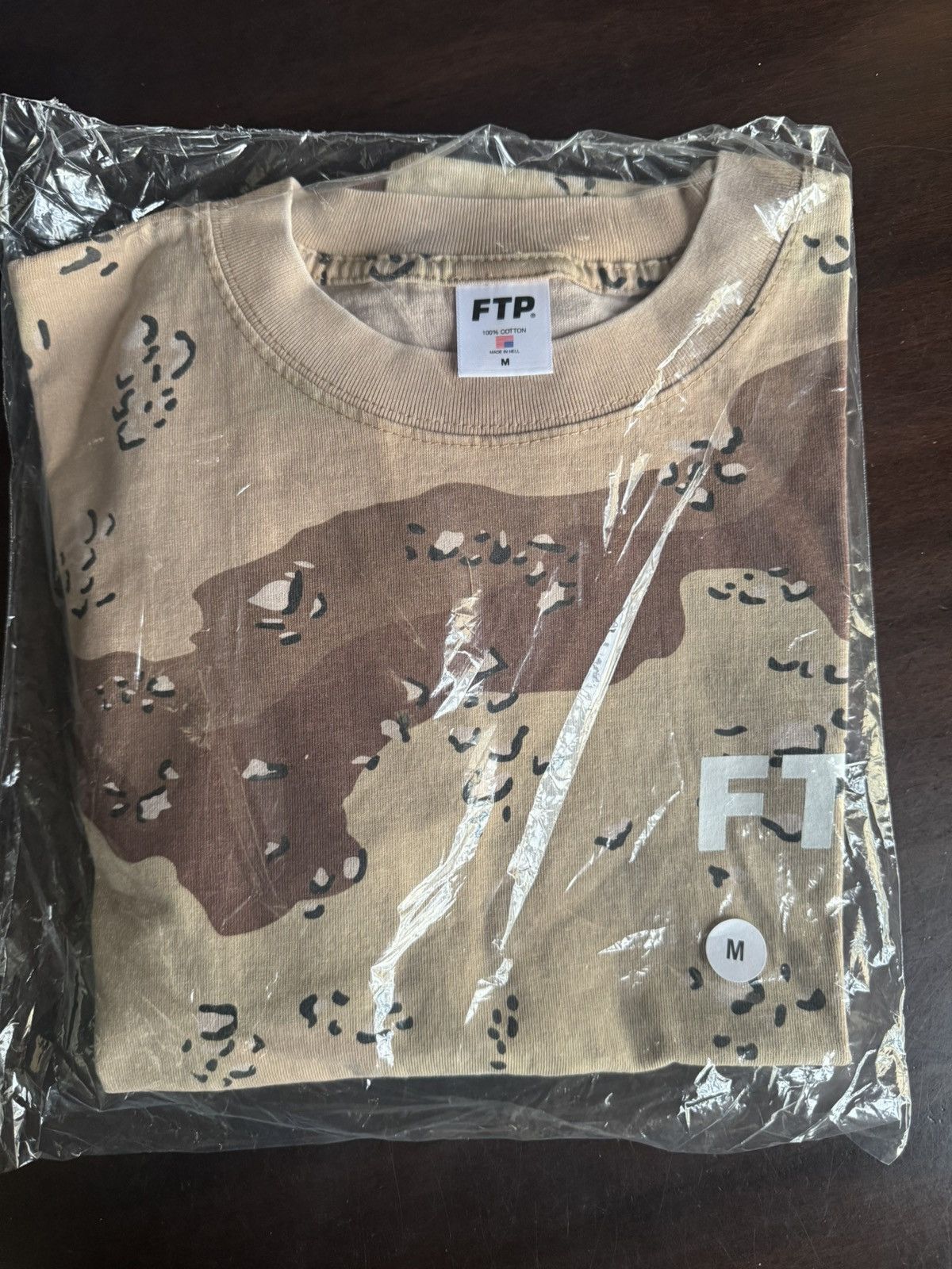 FTP Logo Tee Desert Camo