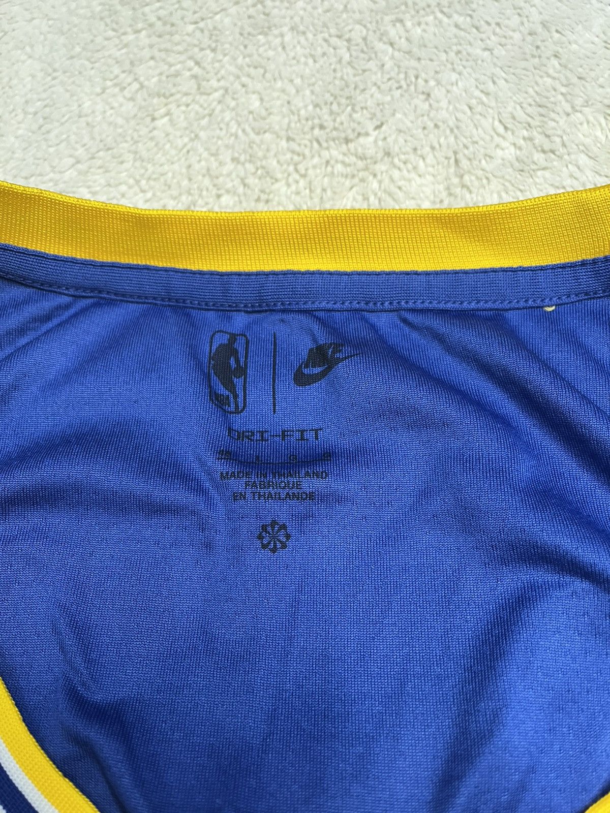 Nike Nike NBA Golden State Warriors Klay Thompson Classic Jersey Size US L / EU 52-54 / 3 - 7 Thumbnail