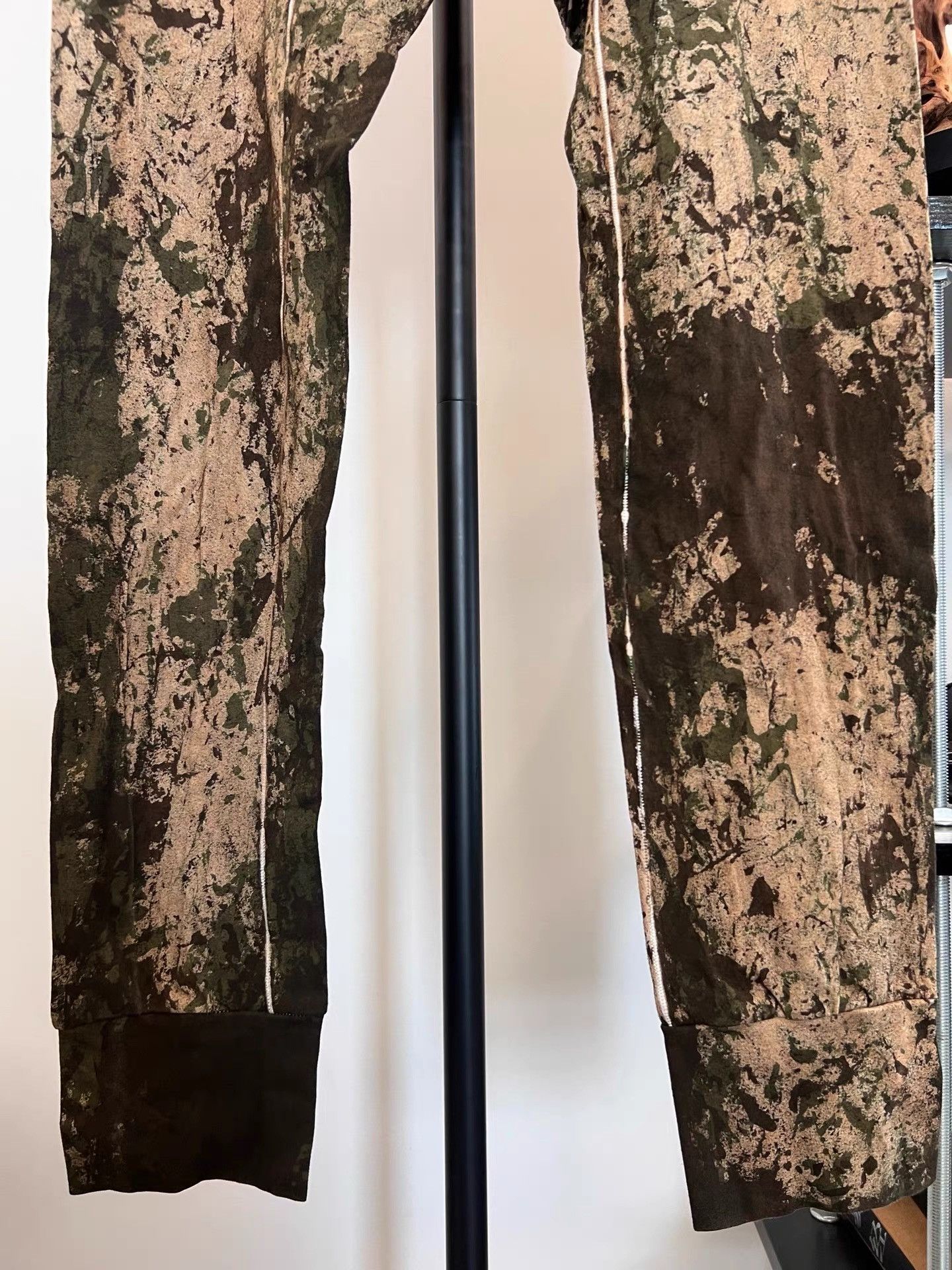 11 By Boris Bidjan Saberi 11by BBS Ink Splatter Camo Tights K35 Size US 35 - 5 Thumbnail