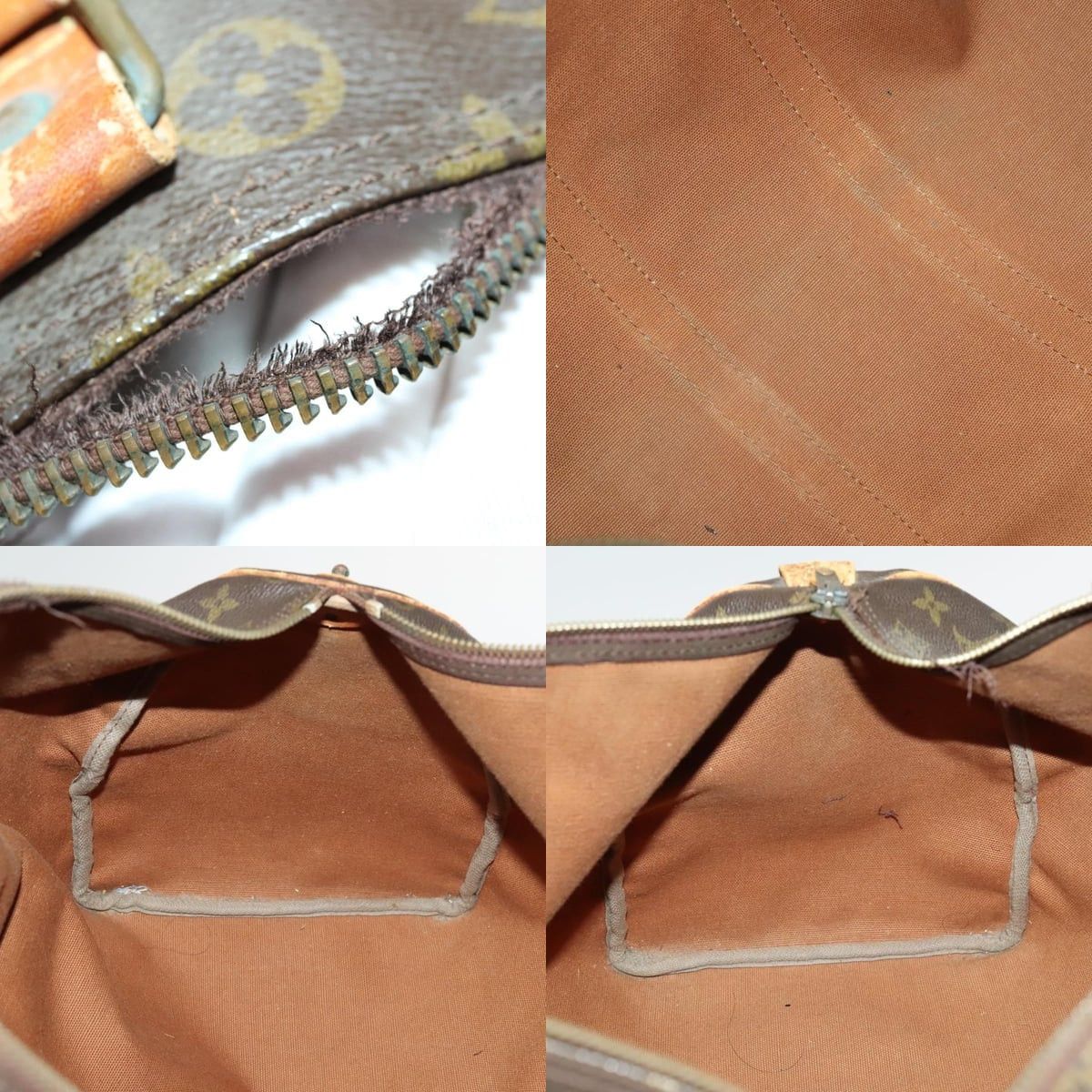 Louis Vuitton LOUIS VUITTON Monogram Keepall 45 Boston Bag Vintage M41428 Size ONE SIZE - 12 Thumbnail
