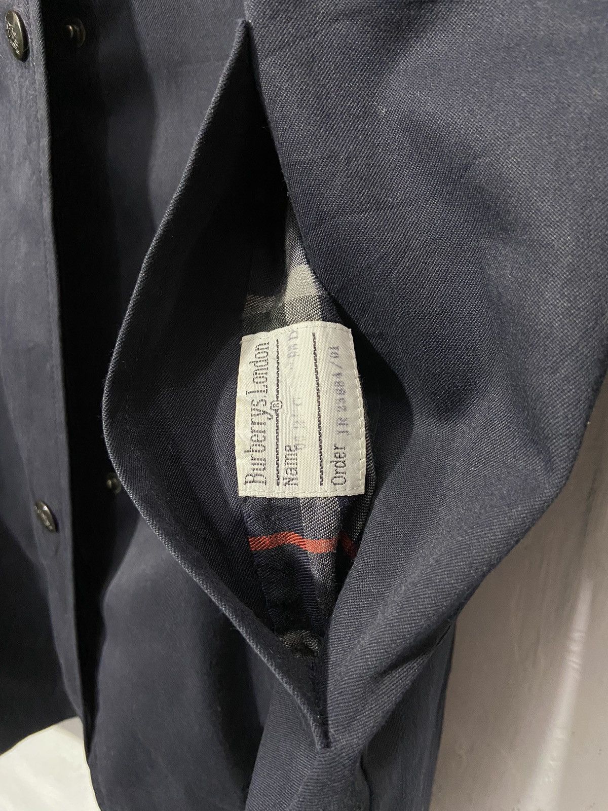 Burberry Vintage 90s Burberrys Trench Coat Parka Jacket Size US L / EU 52-54 / 3 - 7 Thumbnail