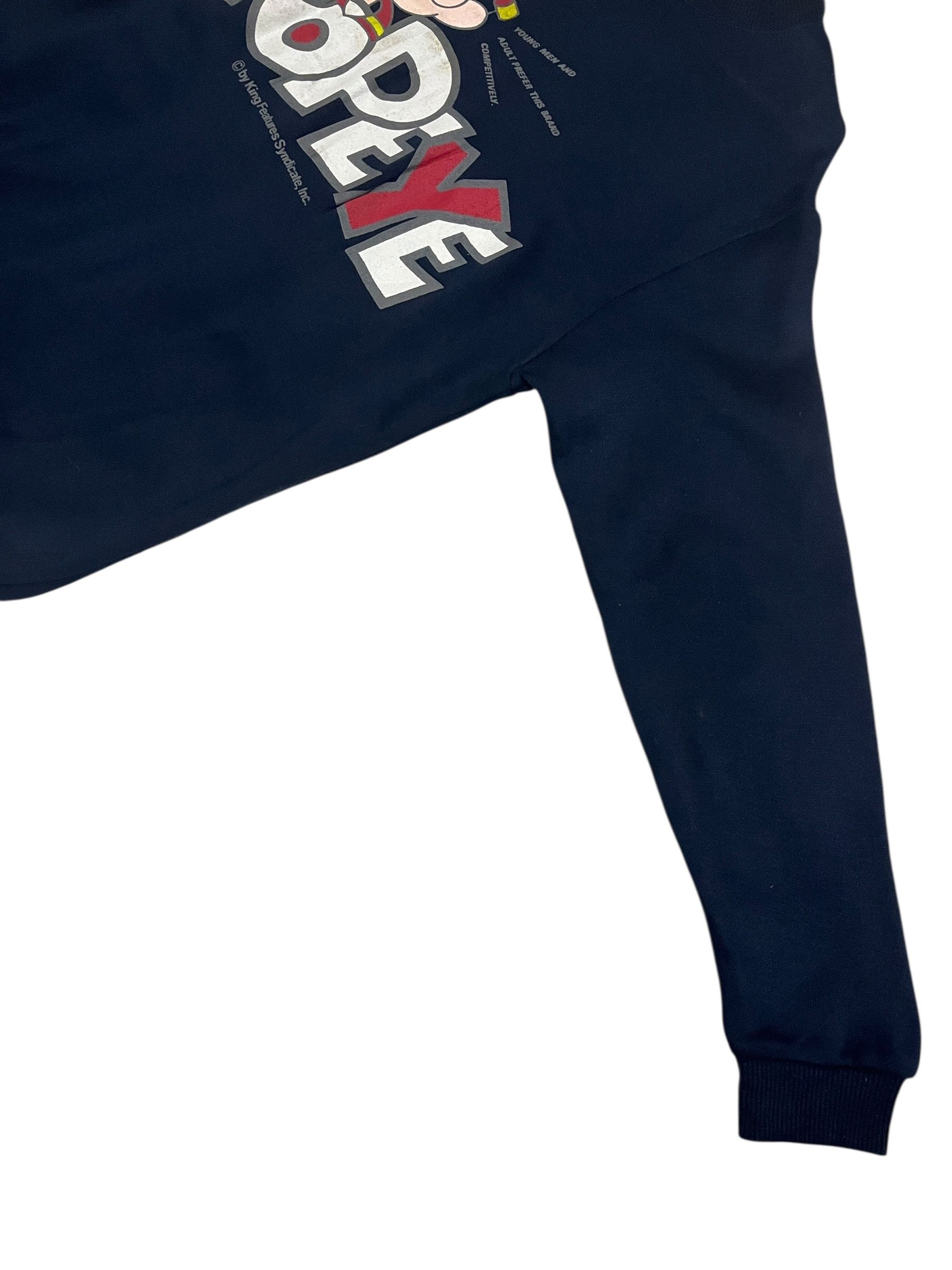 Vintage Popeye Cartoon Navy Blue Sweatshir Made in Japan Size US M / EU 48-50 / 2 - 5 Thumbnail