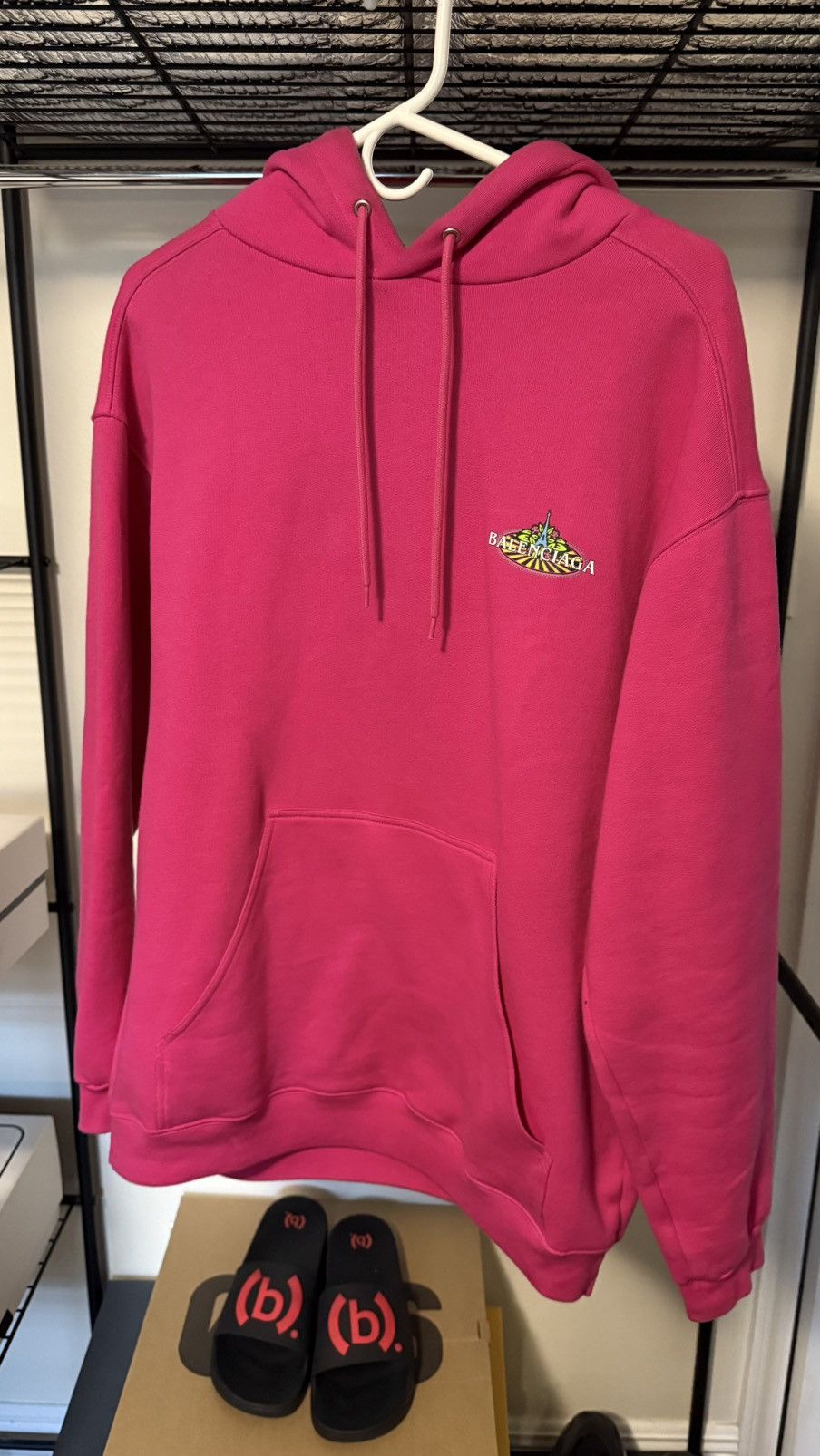 Balenciaga BALENCIAGA BONJOUR HOODIE Size US S / EU 44-46 / 1 - 1 Thumbnail