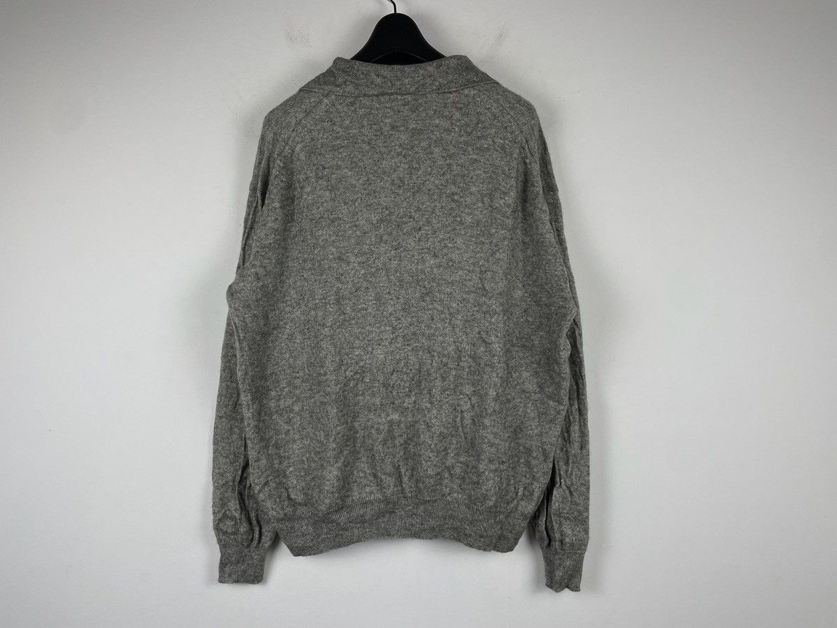 Auralee Super Fine Cashmere Silk Knit Skipper Polo