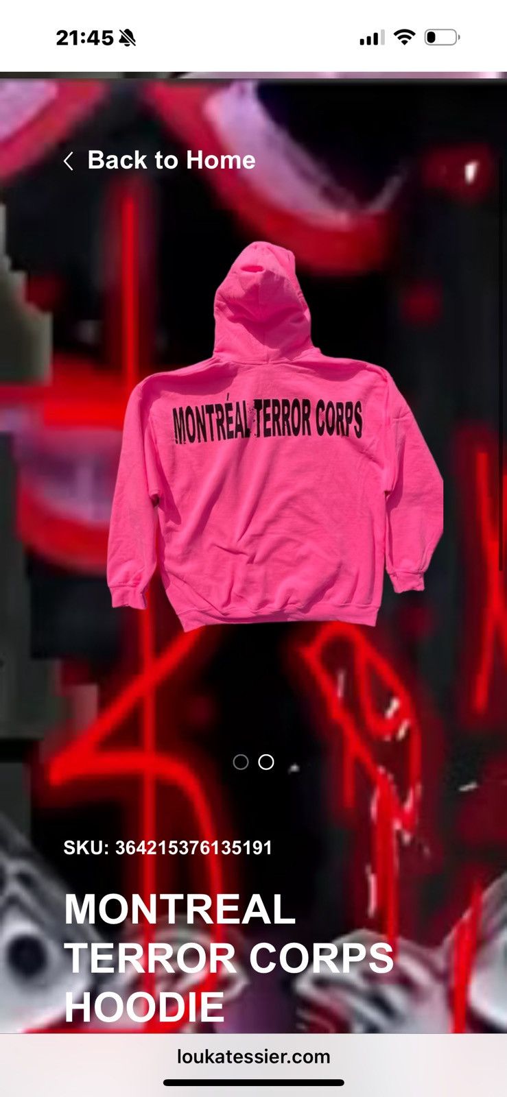 Band Tees 1 of 5 SHADOW WIZARD MONEY GANG PINK HOODIE BY LOUKA TESSIER Size US XXL / EU 58 / 5 - 22 Thumbnail