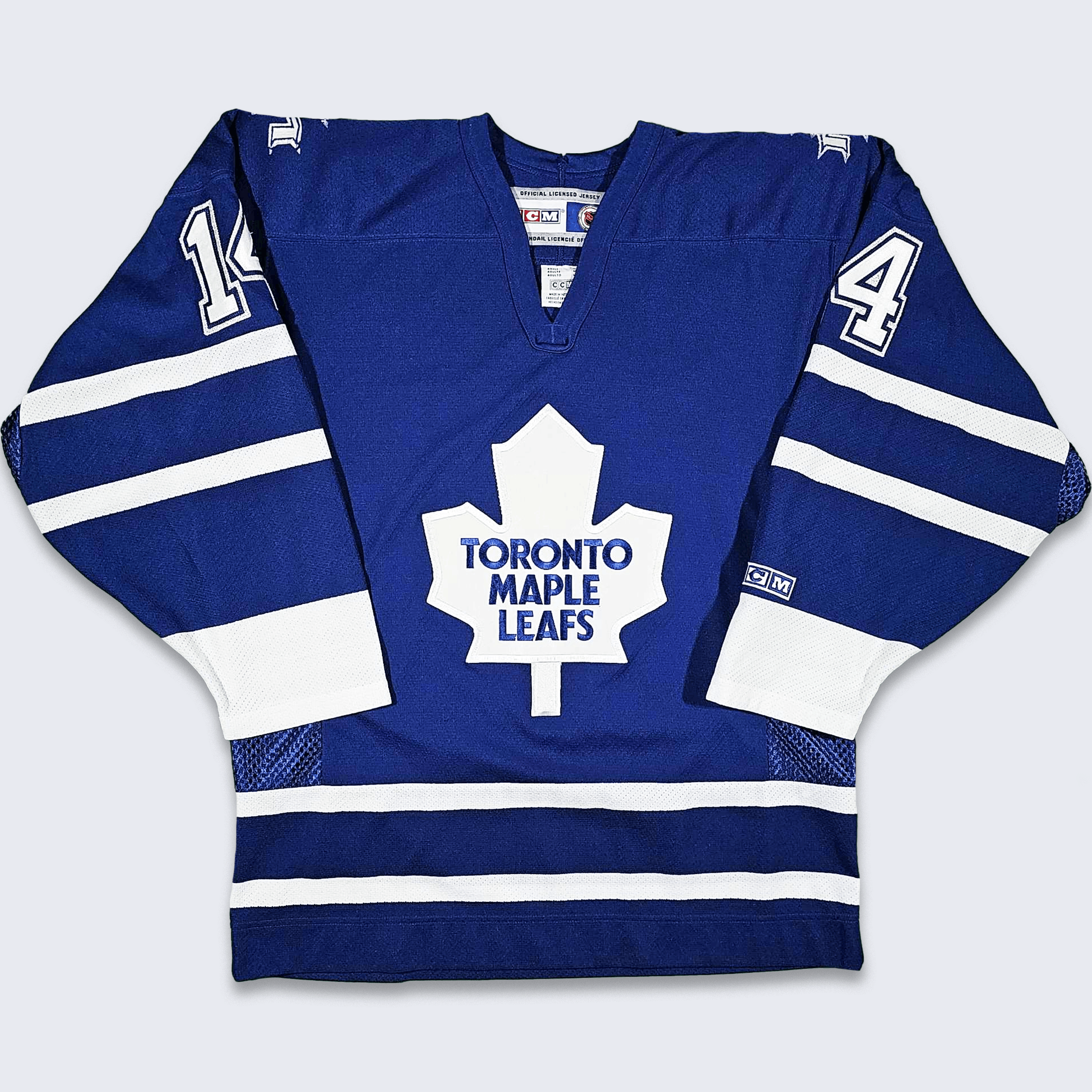 MAILLOT VINTAGE CCM Toronto Maple Leafs LNH maillot de hockey taille