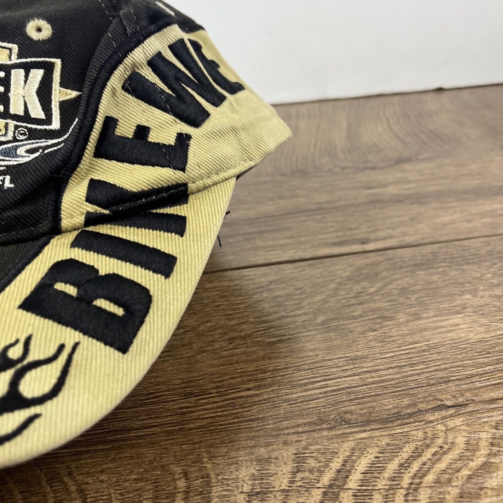 Other 68th Annual Bikeweek Hat 2009 Daytona Beach Black Hat Adjust Size ONE SIZE - 7 Thumbnail