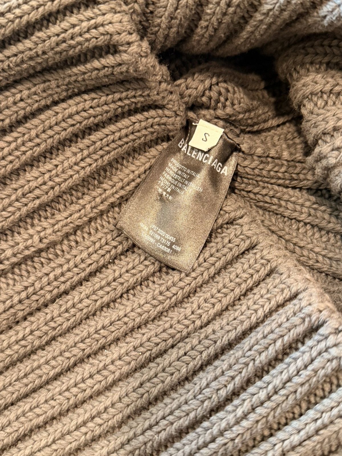 Balenciaga Balenciaga Political Campaign Hoodie Cable Knit Size US M / EU 48-50 / 2 - 4 Thumbnail