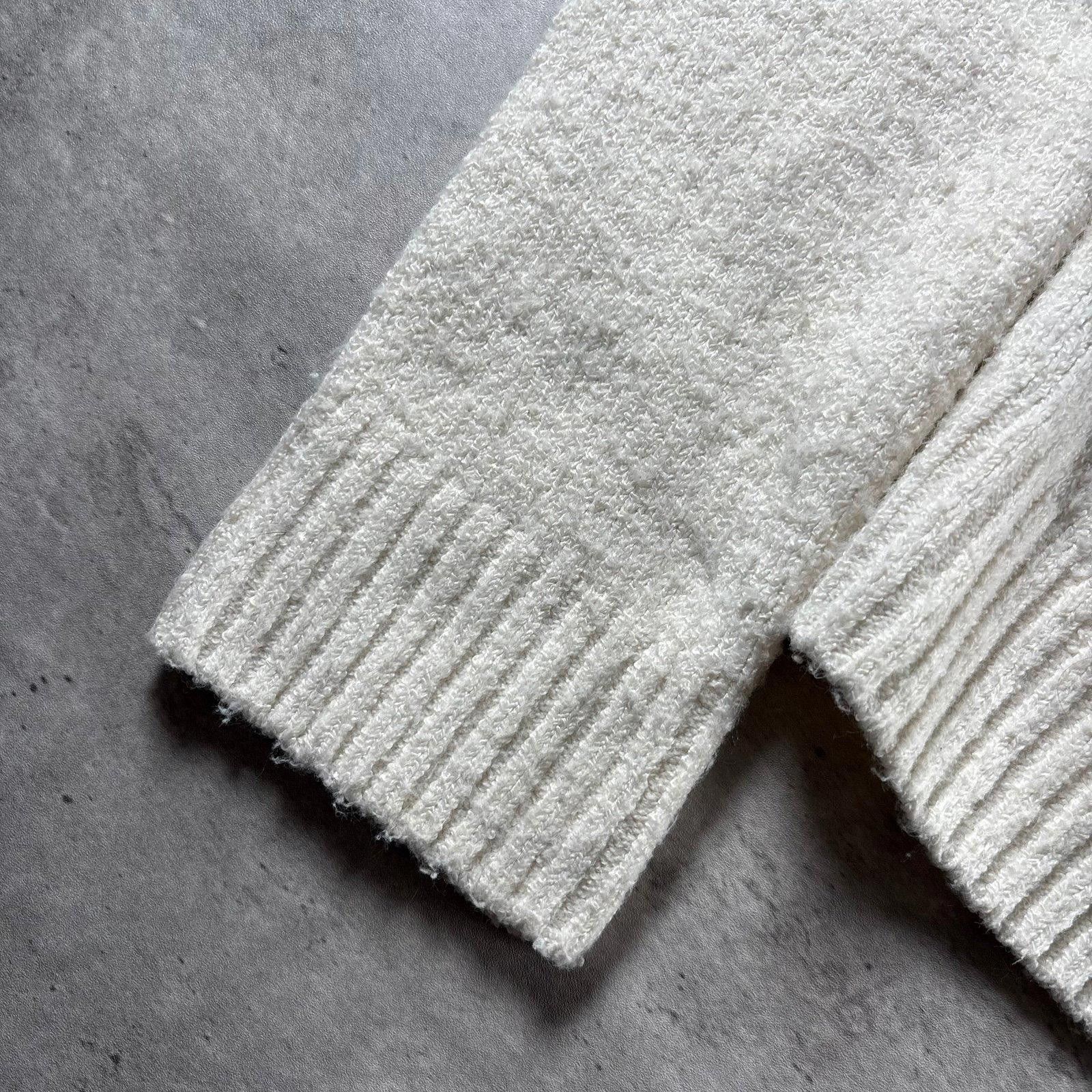 Zara Major Label Group Cream Chunky Knit Cowl Neck Sweater Size M / US 6-8 / IT 42-44 - 4 Thumbnail