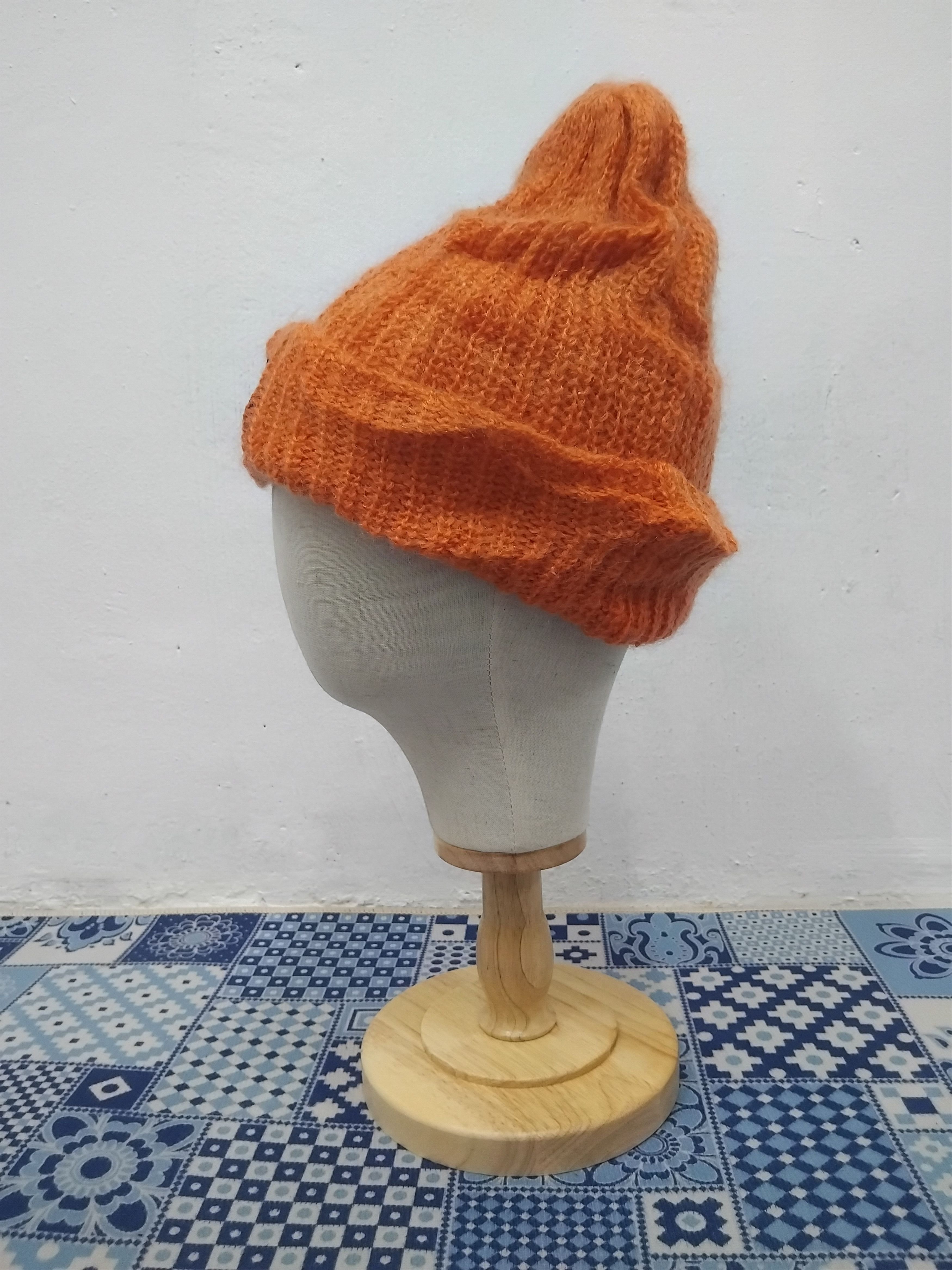 Japanese Brand 💥Pearly gates orange colour beanie Size ONE SIZE - 7 Thumbnail
